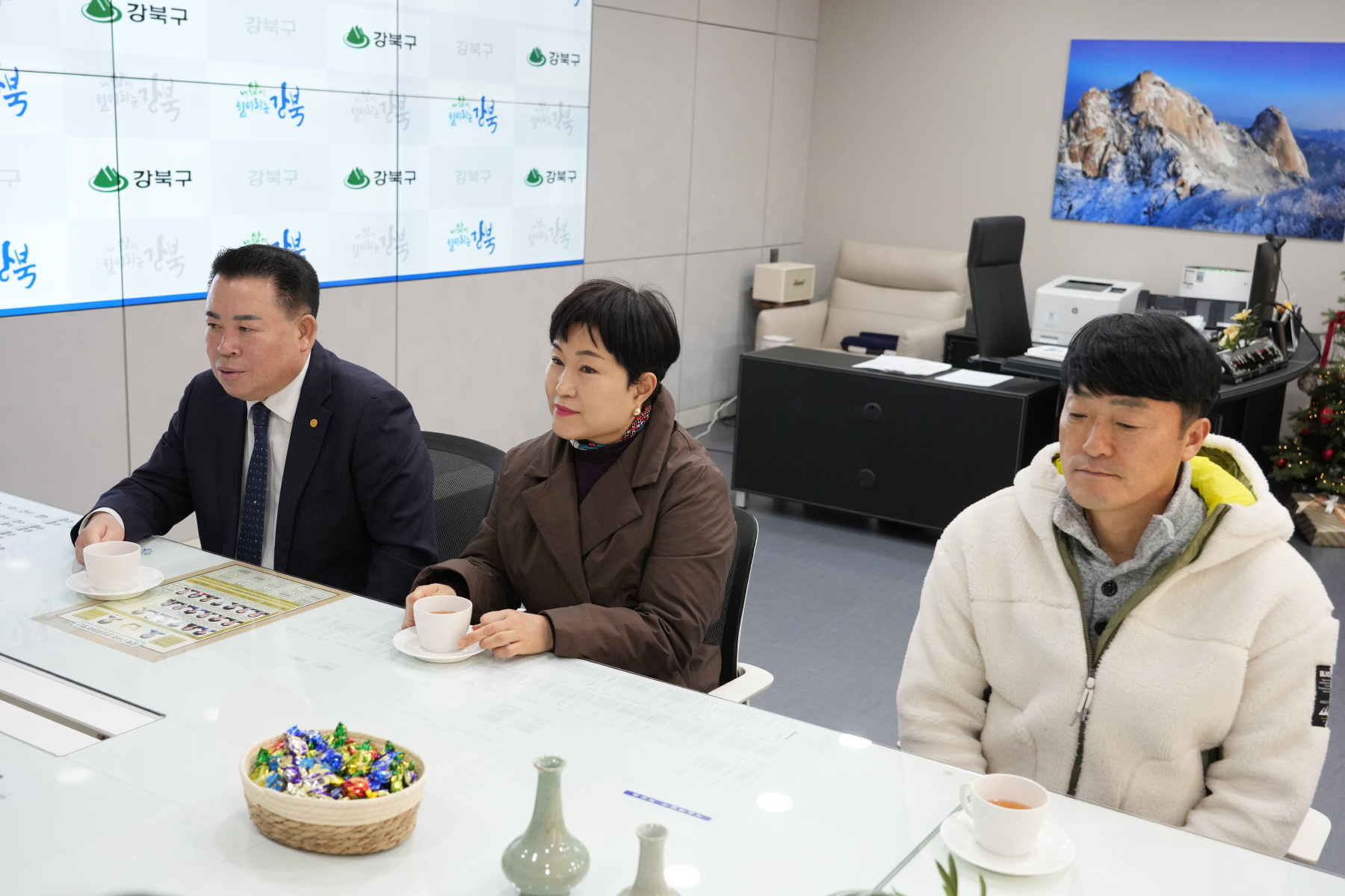 기부금 전달식 (한국외식업중앙회 강북구지회)