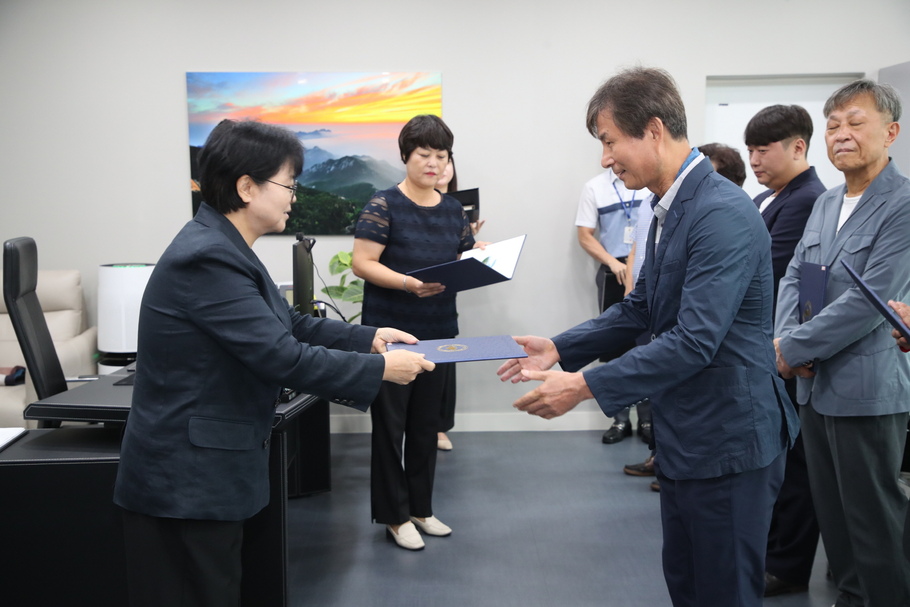 문화예술 유공자 표창 수여식