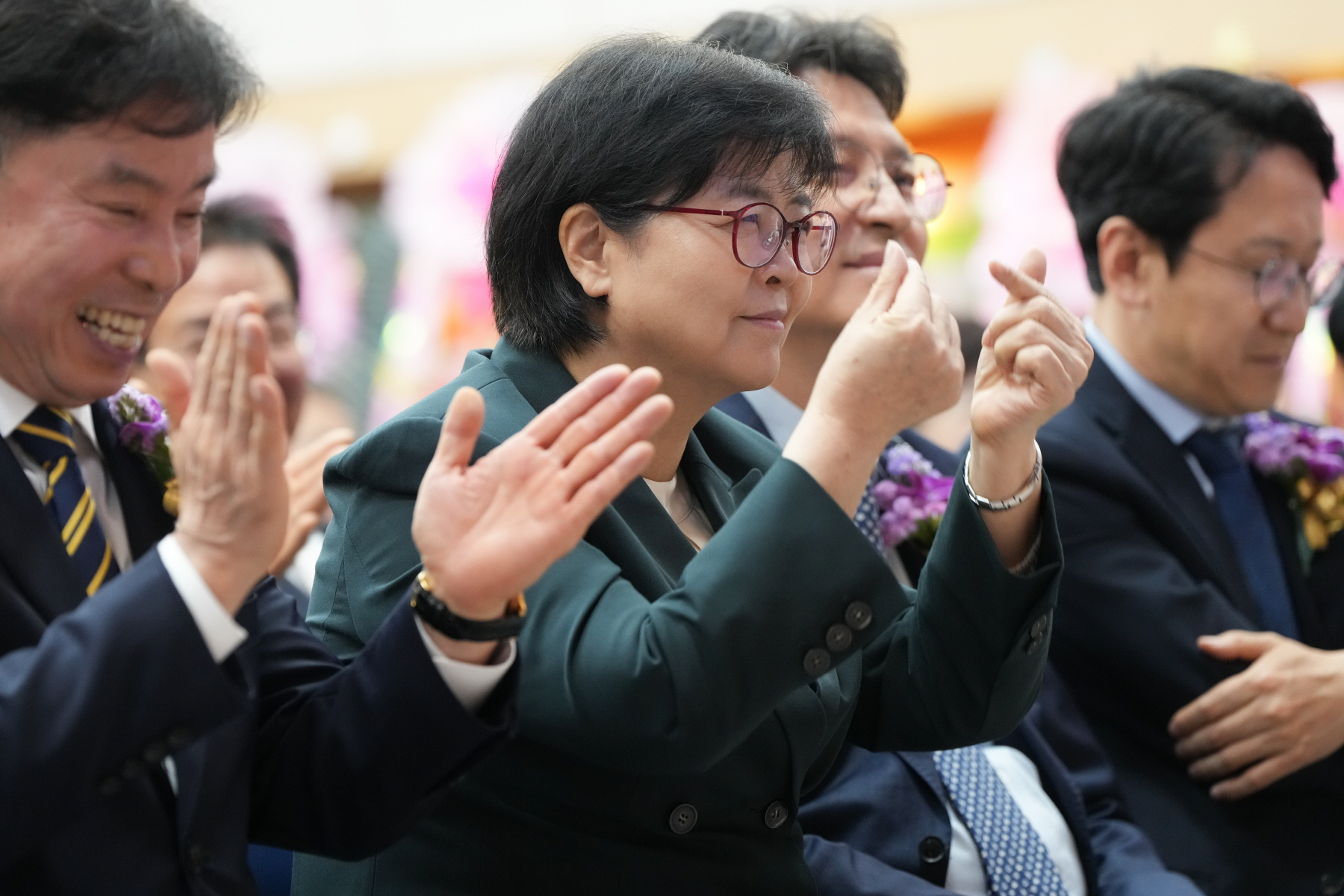 새마을지회장 이, 취임식