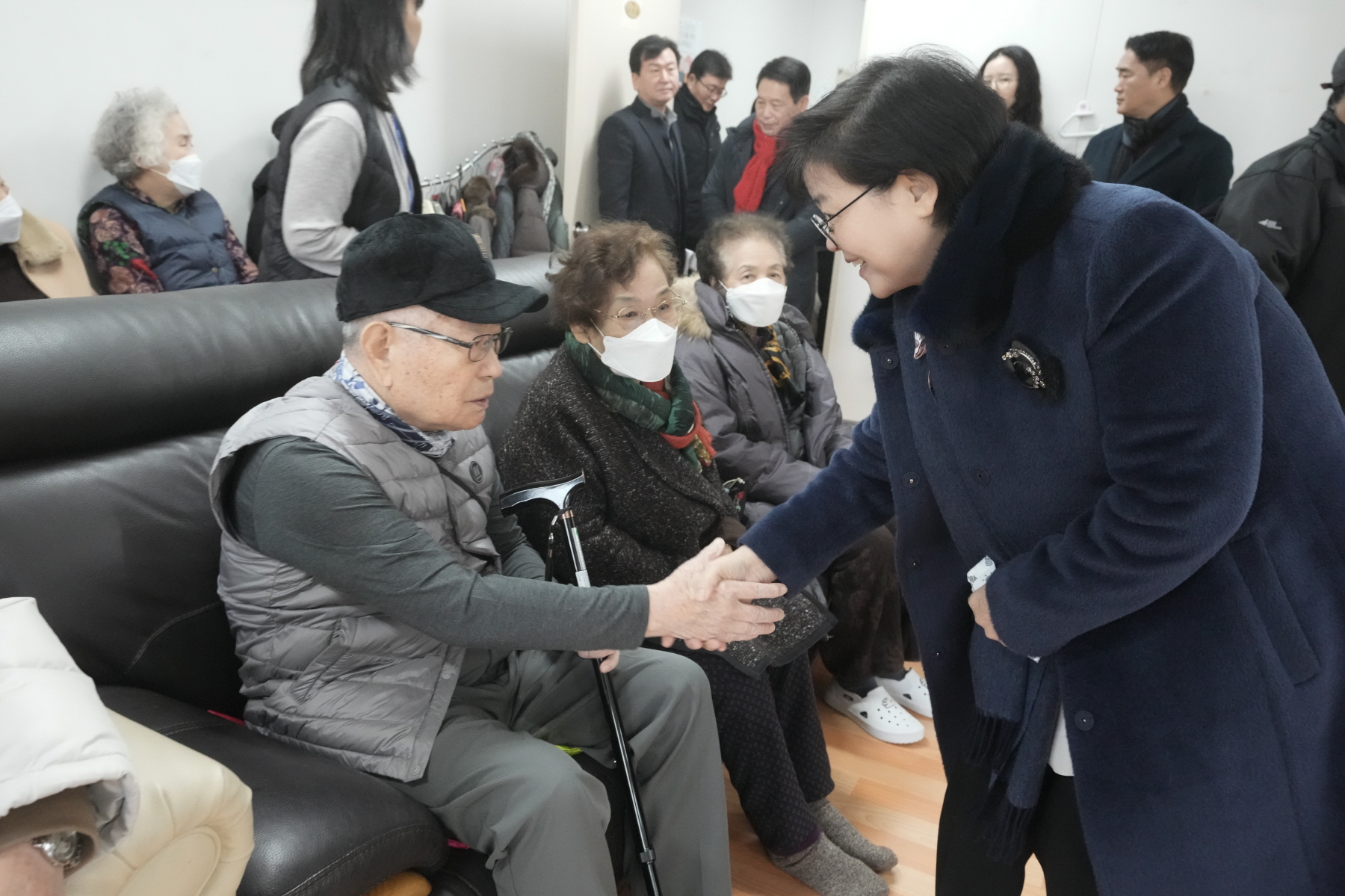 2024년 찾아가는 새해 마을인사 - 삼각산동