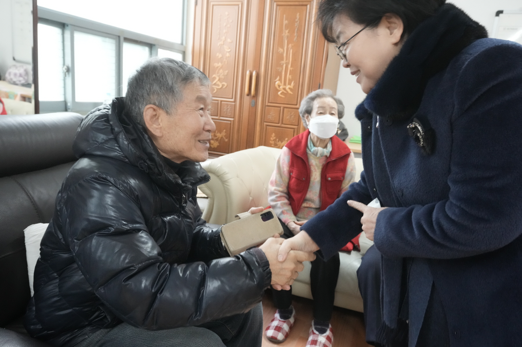 2024년 찾아가는 새해 마을인사 - 삼각산동