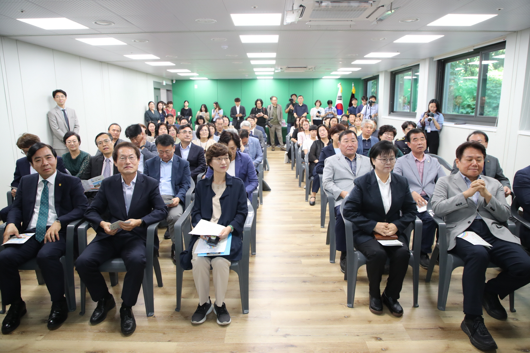 유현초등학교 모듈러 개관 행사