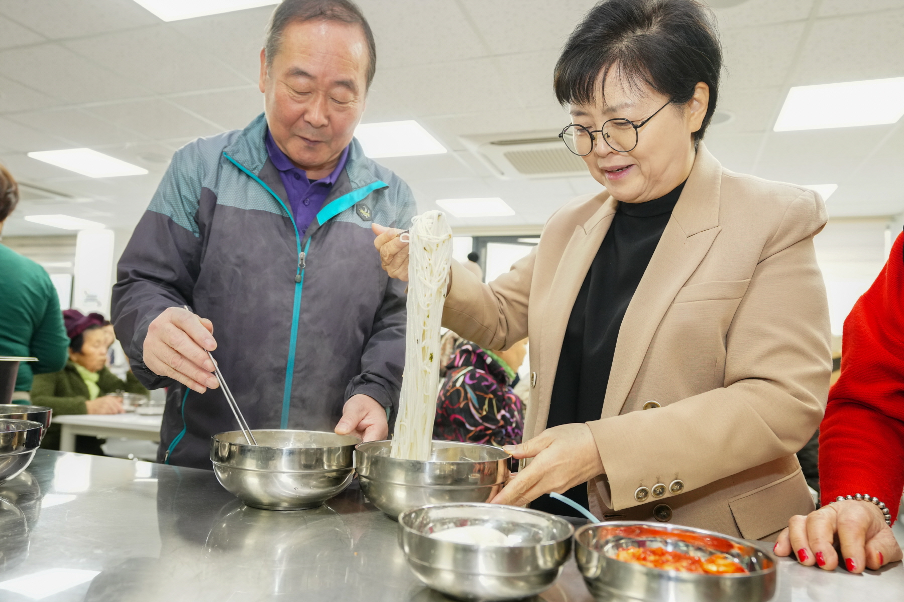 번 2동 마을활력소 하늘숲속 시설방문