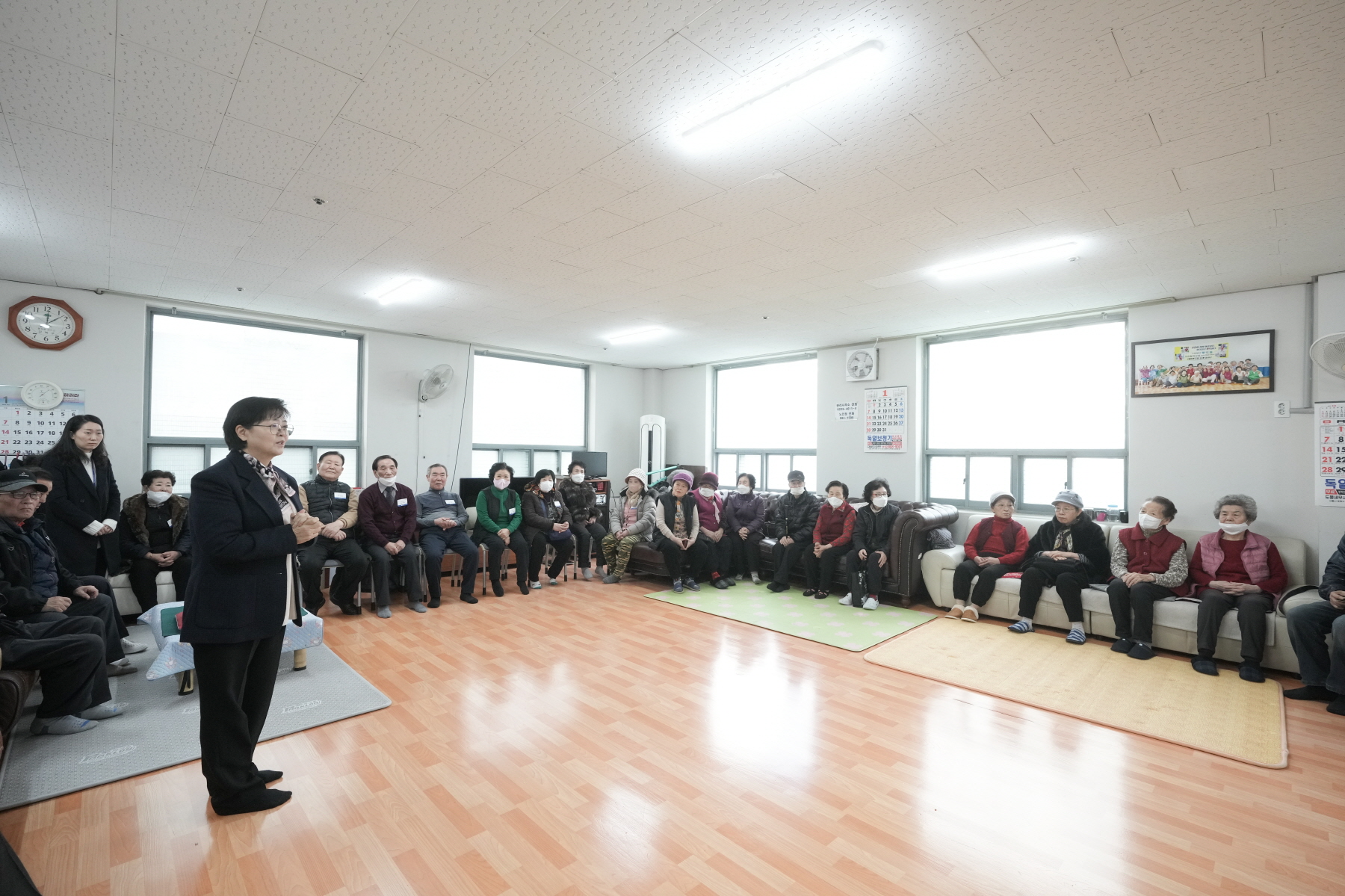2024년 찾아가는 새해 마을인사 - 삼각산동