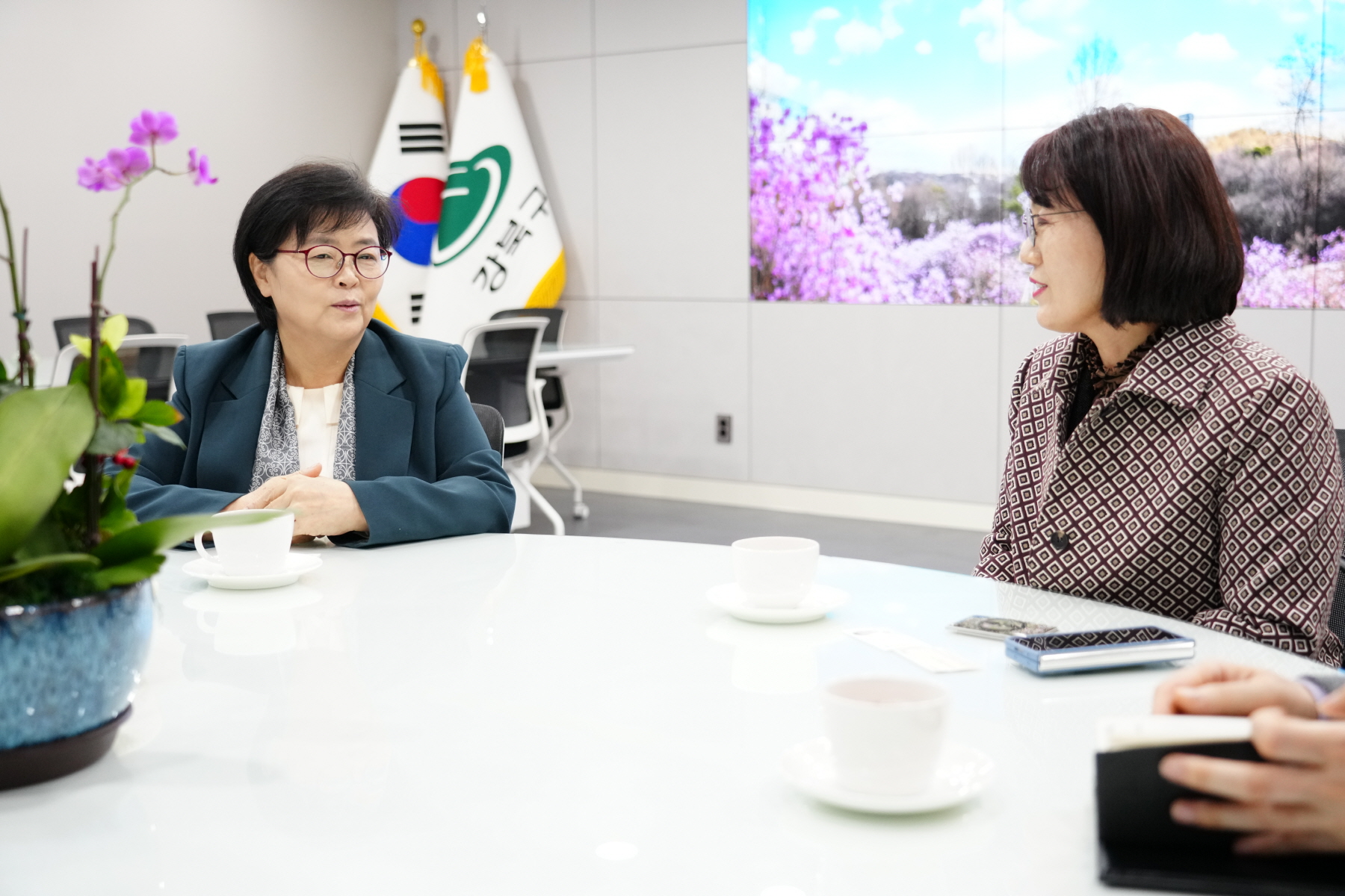 성북강북교육지원청 교육장 부임 인사