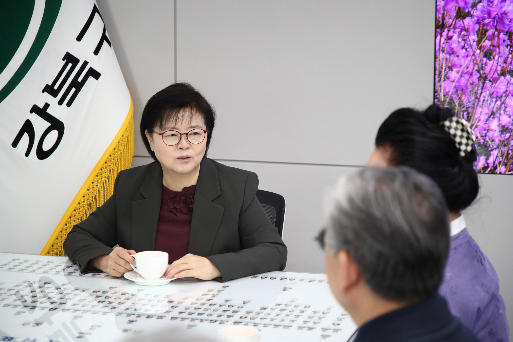 강북문화재단 이사장 임명장 수여식