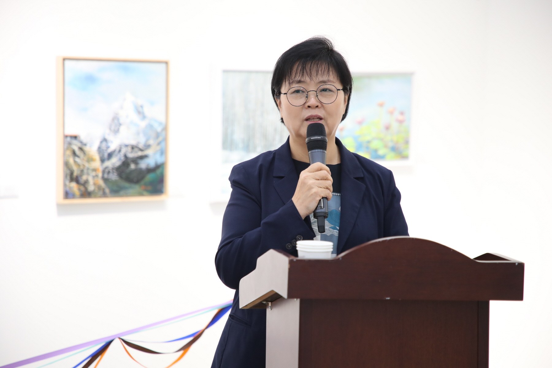 제27회 강북구미술협회전 개막식