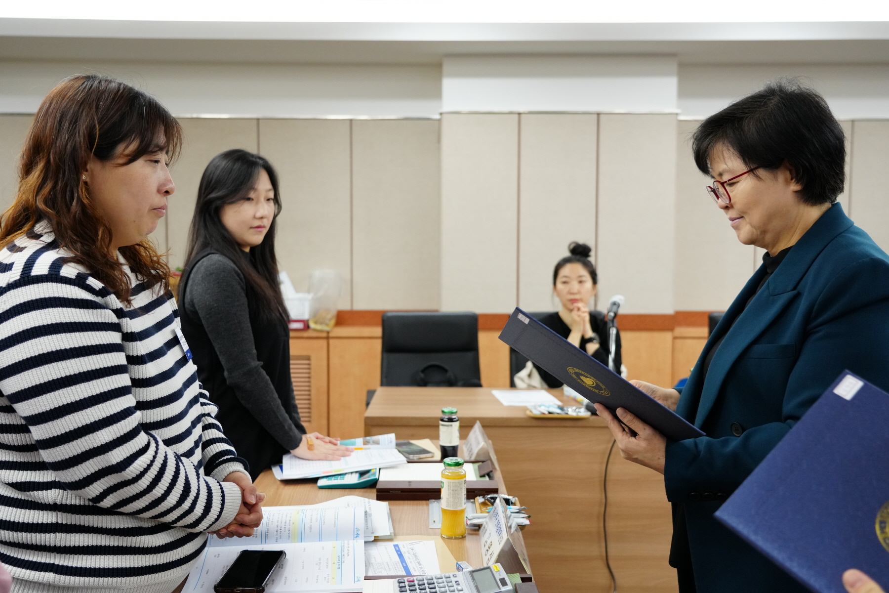 보육정책 위원회 신규위원 위촉식
