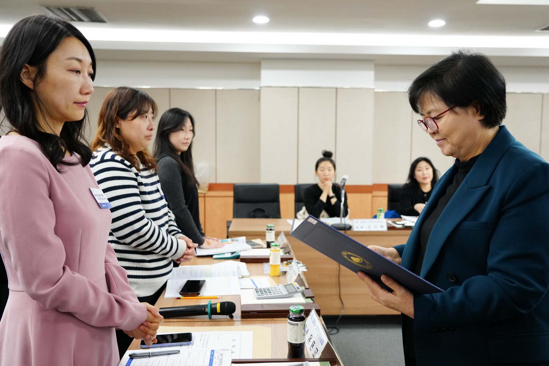 보육정책 위원회 신규위원 위촉식