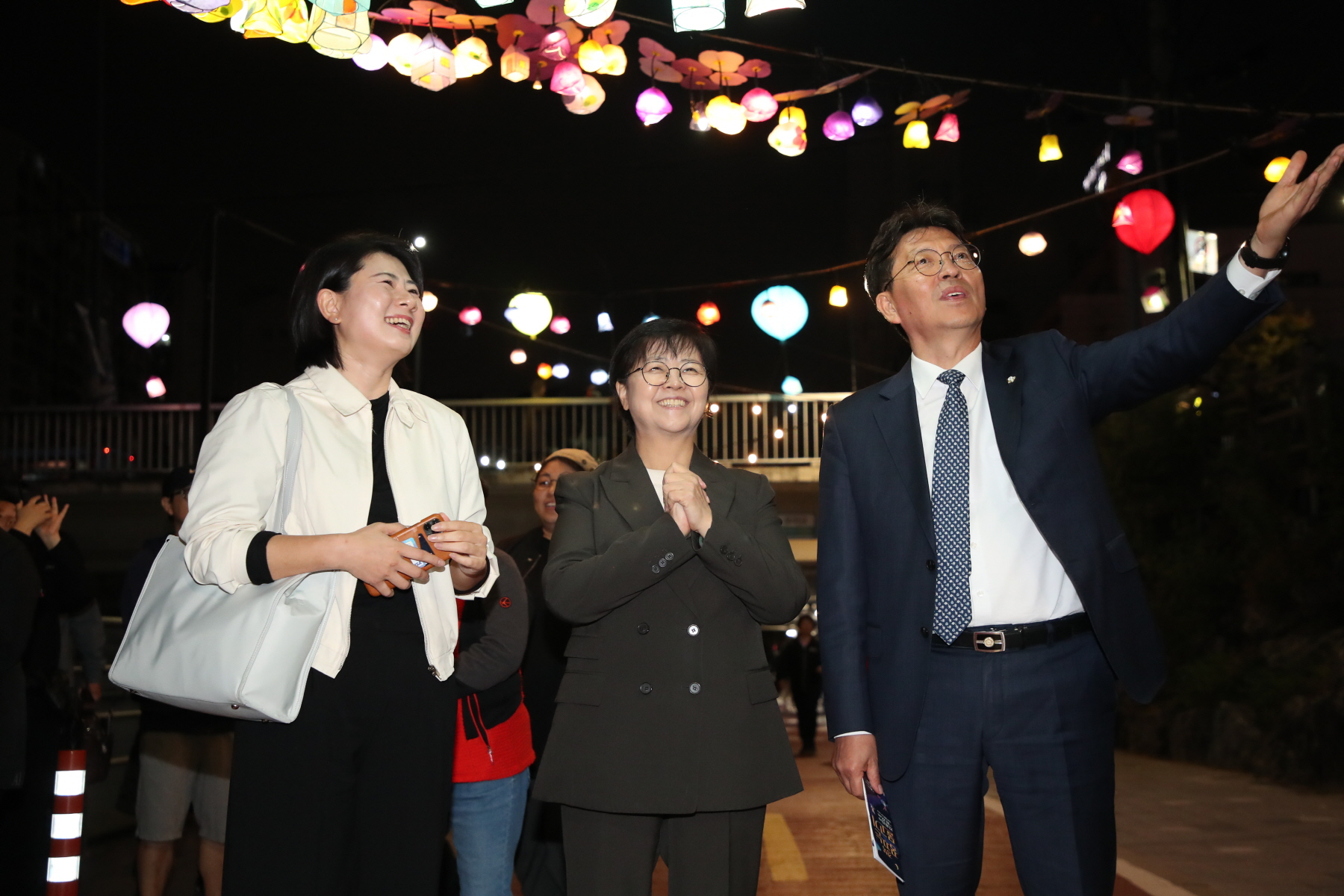 우이천 꿈꾸는 물고기 점등식