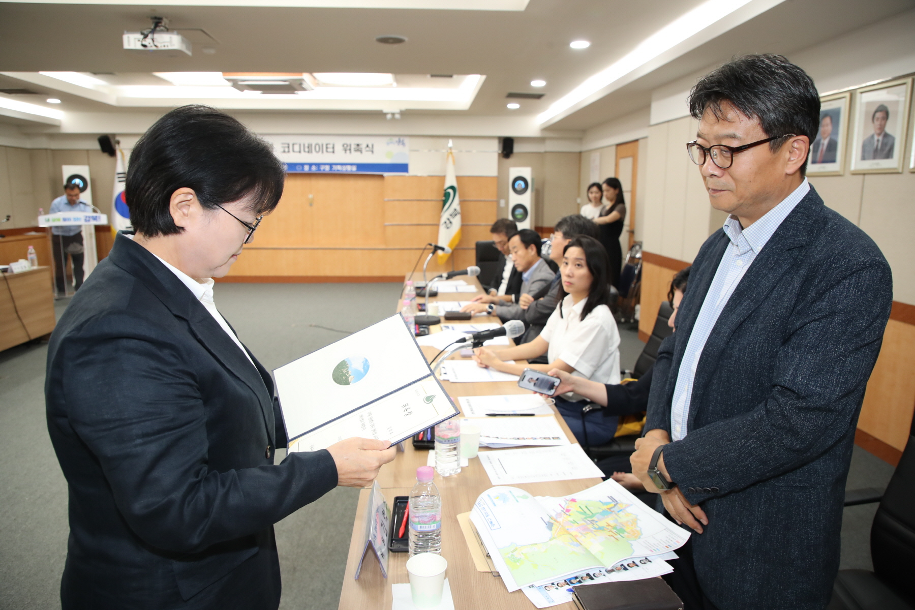 강북구 정비사업 코디네이터 위촉식