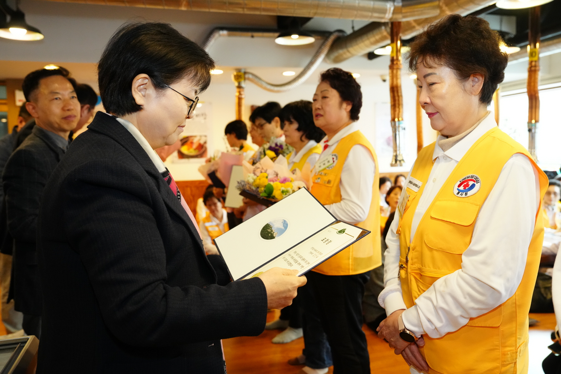 대한적십자사 봉사회 강북지구협의회 송년회