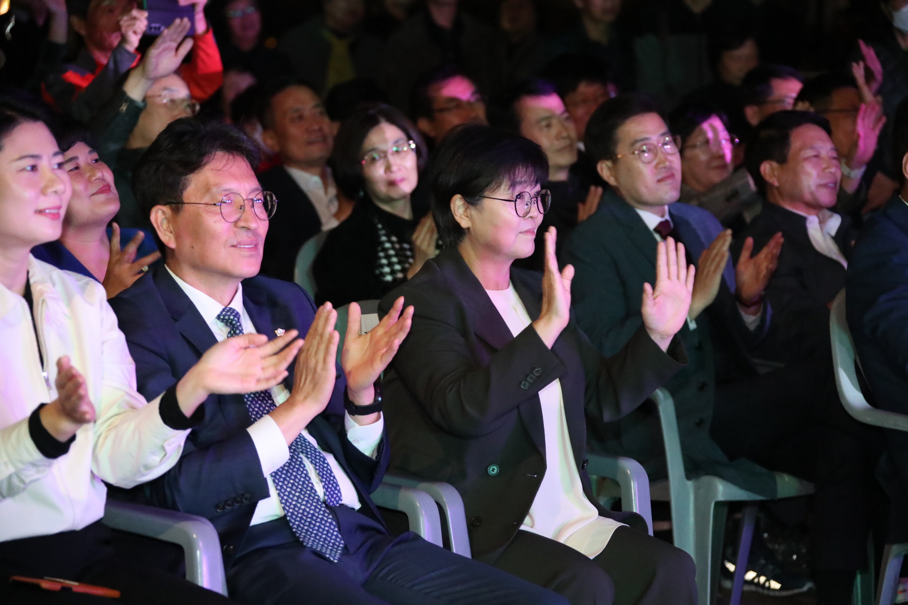 우이천 꿈꾸는 물고기 점등식