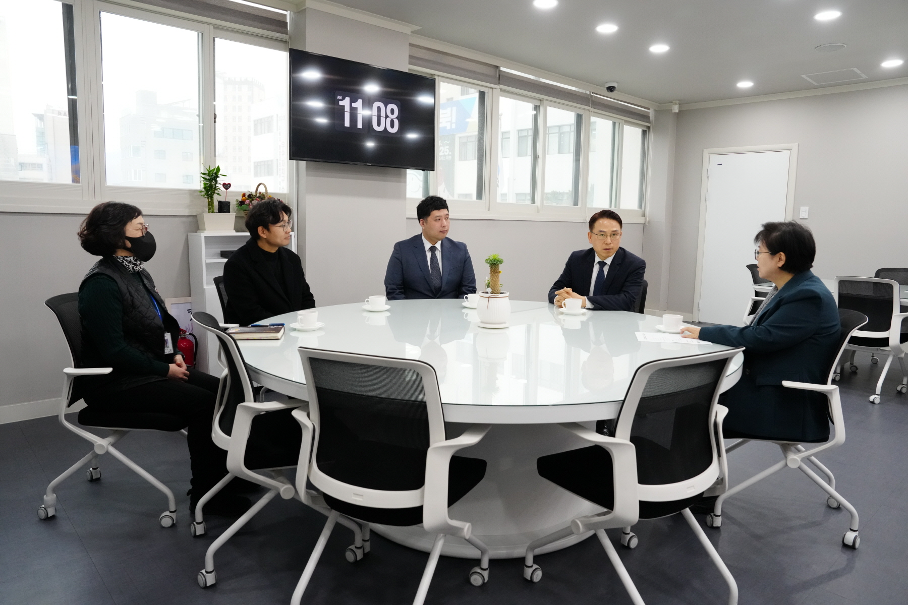 미아교회 기부물품 전달식 