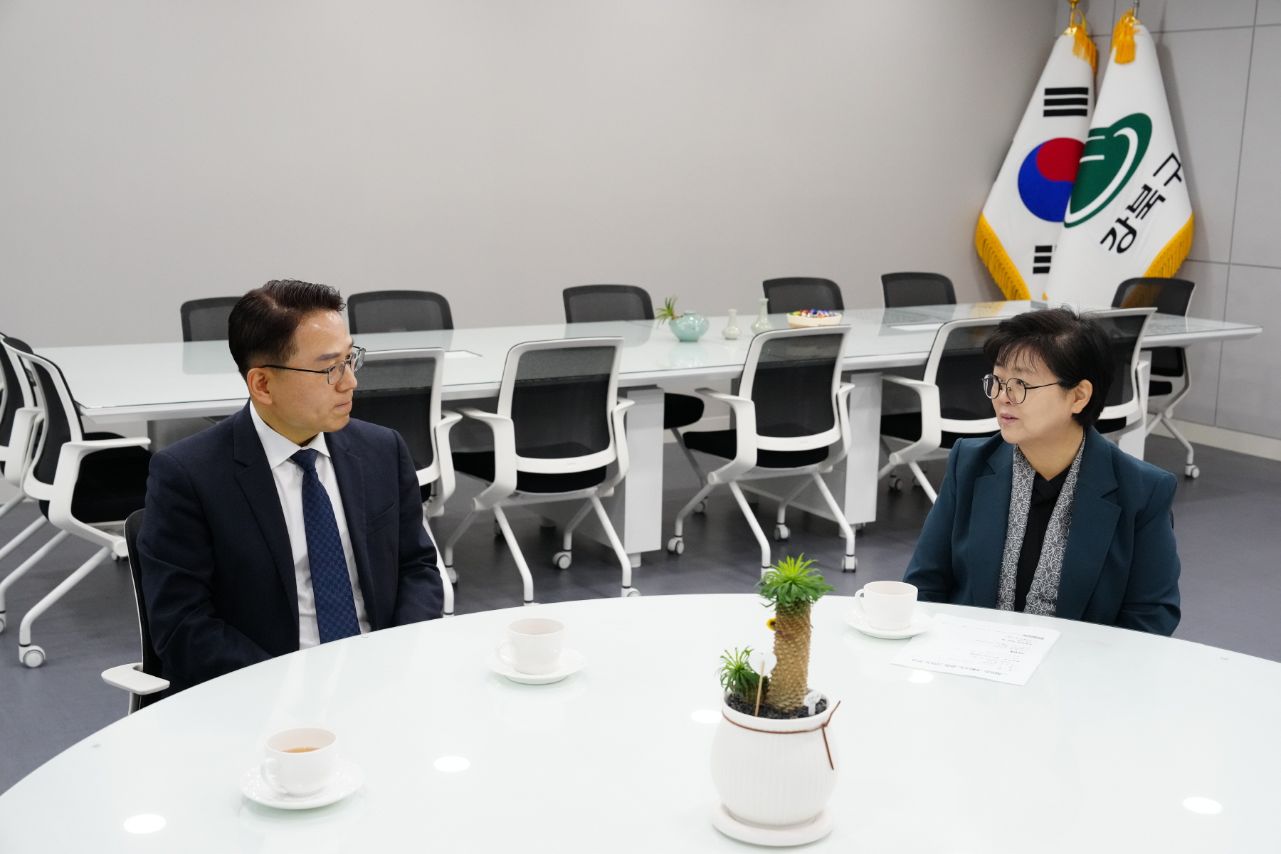 미아교회 기부물품 전달식 