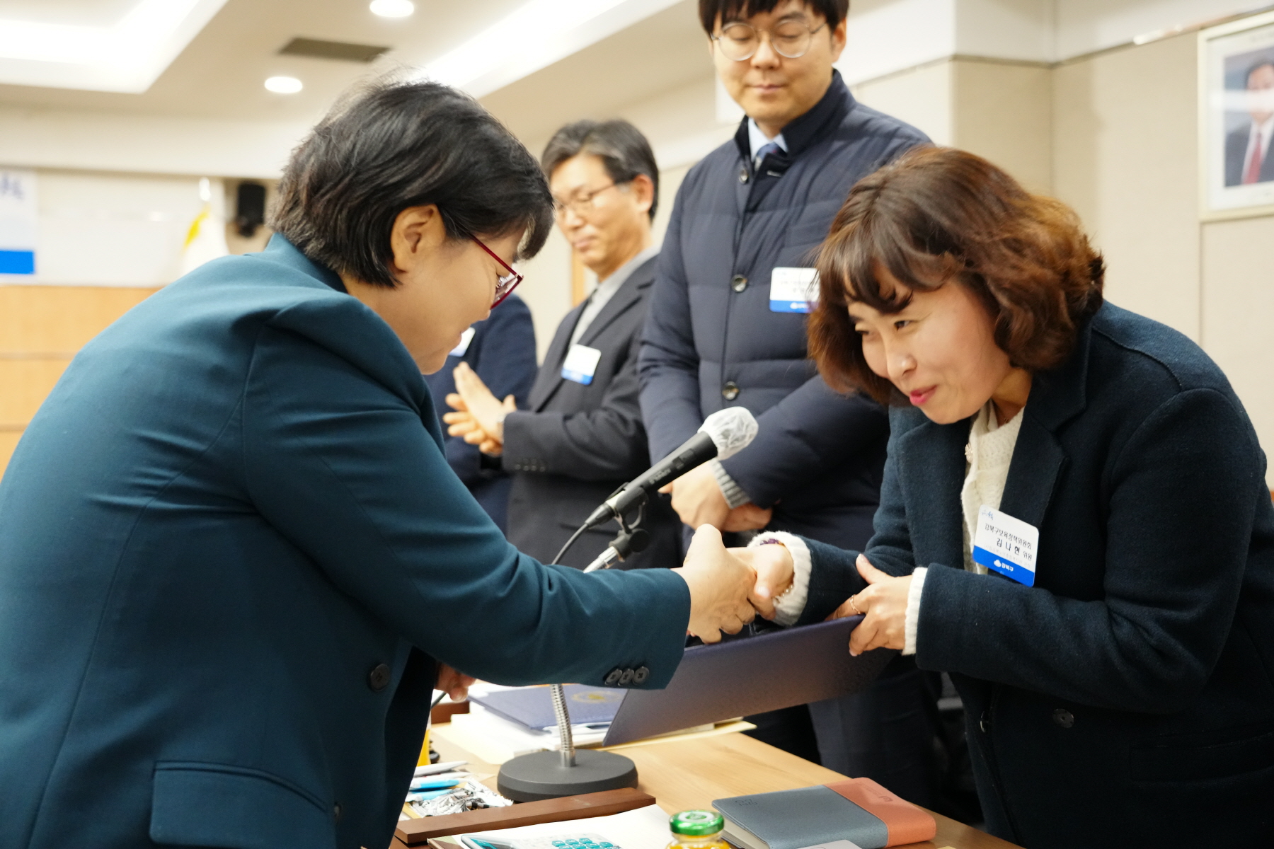 보육정책 위원회 신규위원 위촉식