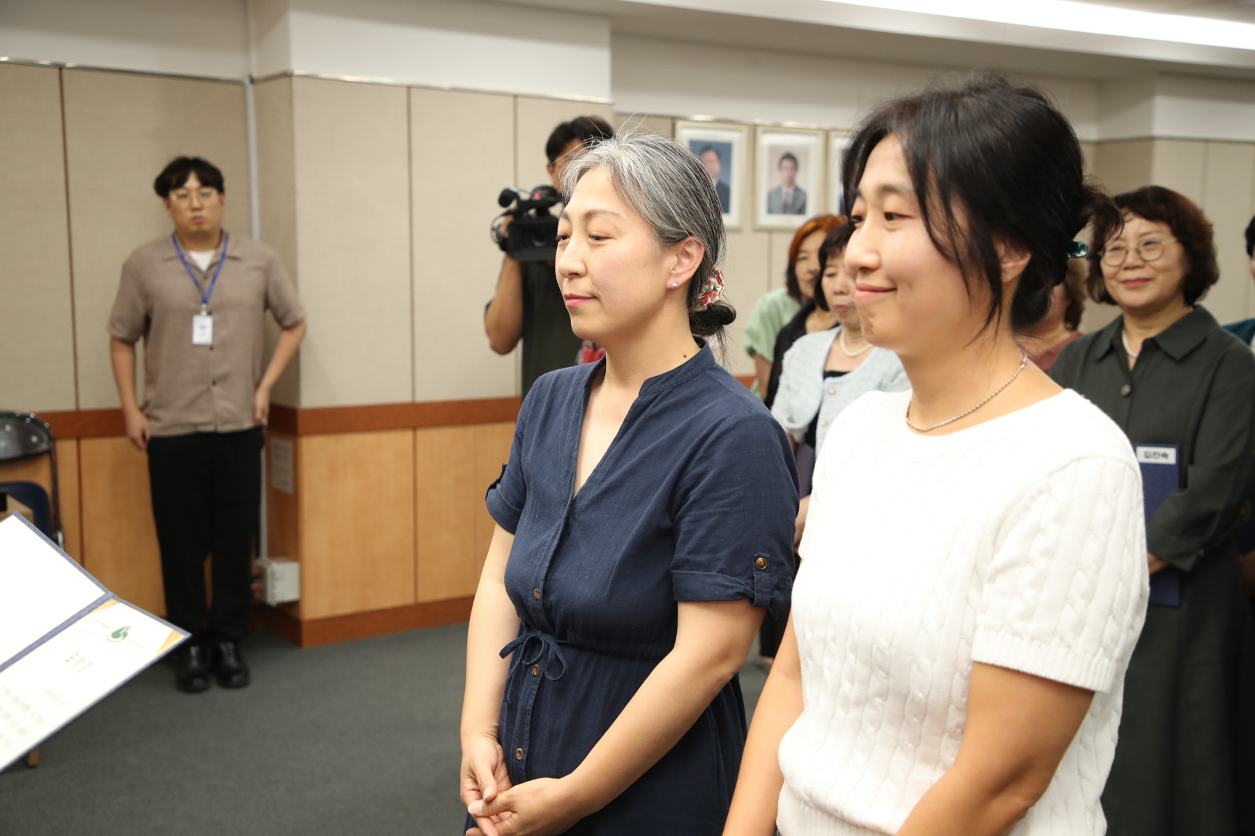 양성평등주간 기념 유공자 표창장 수여식