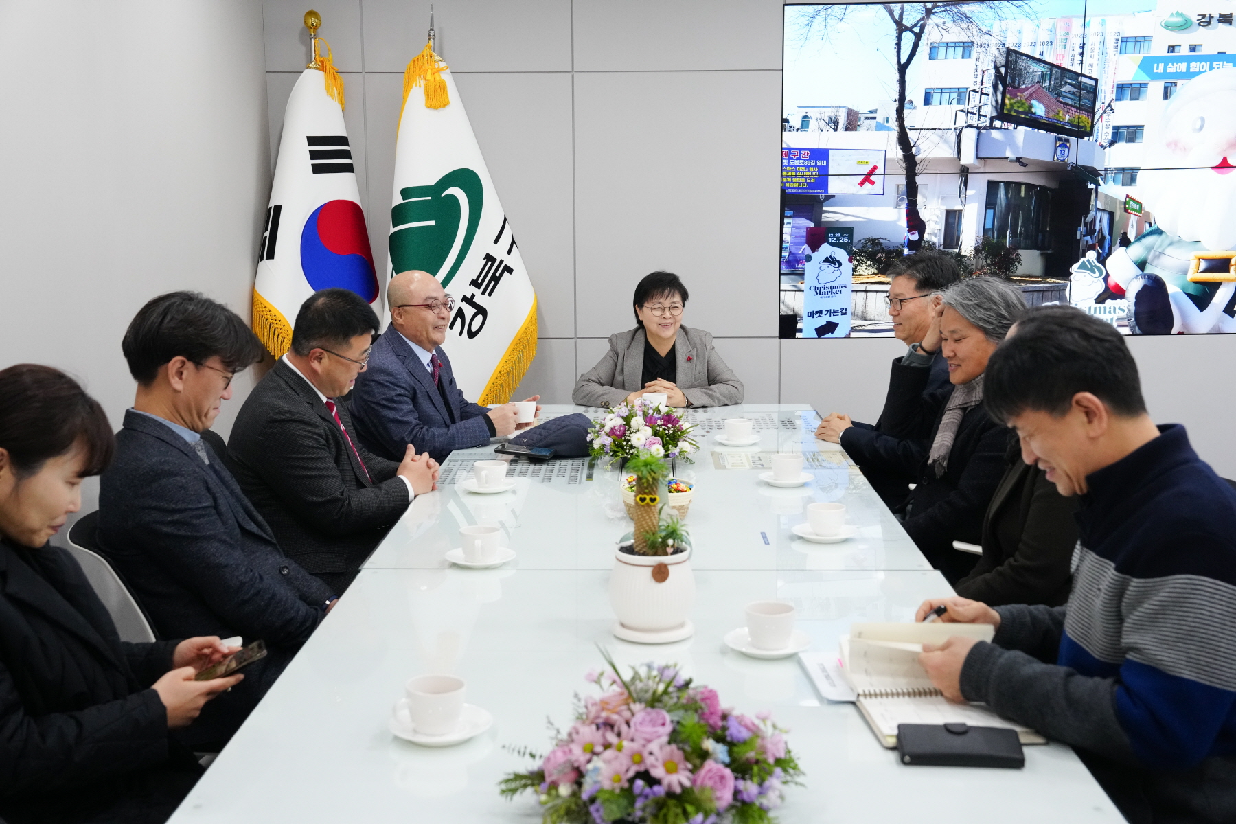 기부금 전달식 (강북구 복지발전 협의회)