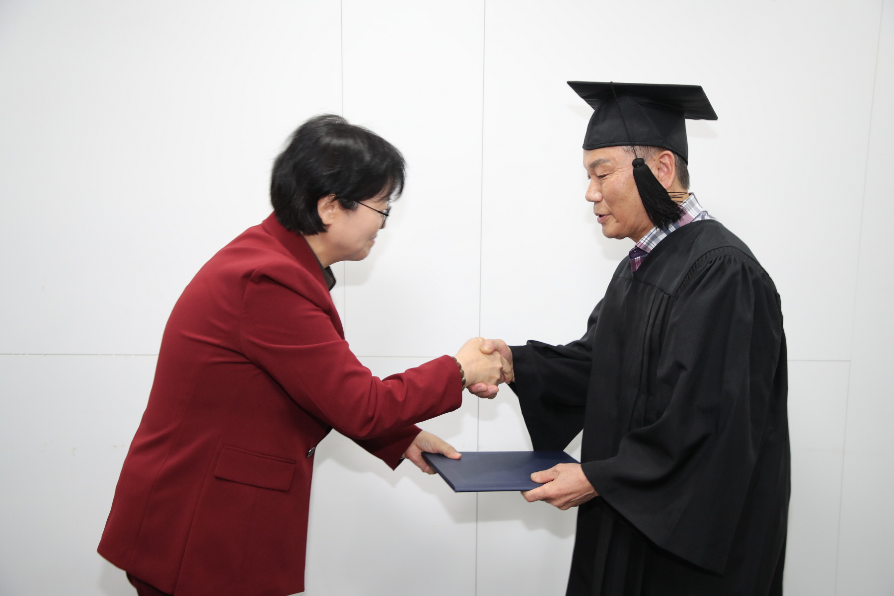 장미원골목시장 상인대학 수료식