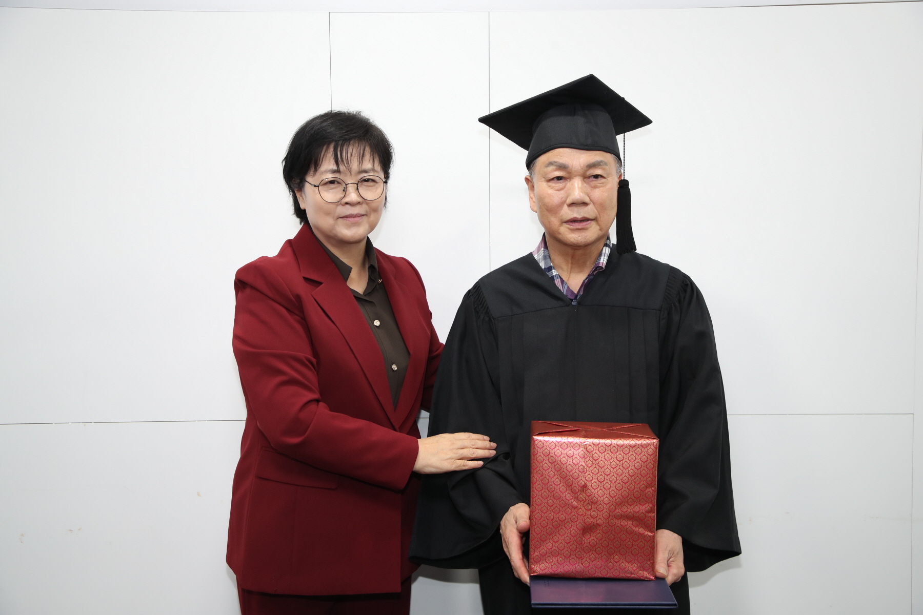 장미원골목시장 상인대학 수료식