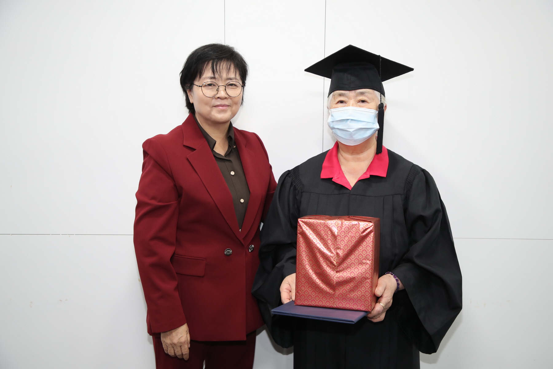 장미원골목시장 상인대학 수료식