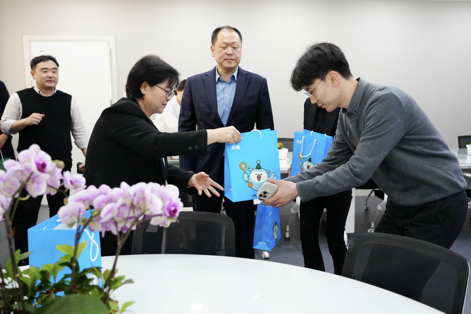 민주당 서울시당 임원진 방문