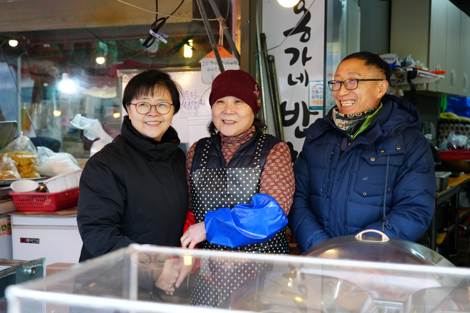 2024년 설 명절 구청장 전통시장 순회 (우이시장, 장미원골목, 어진이골목)