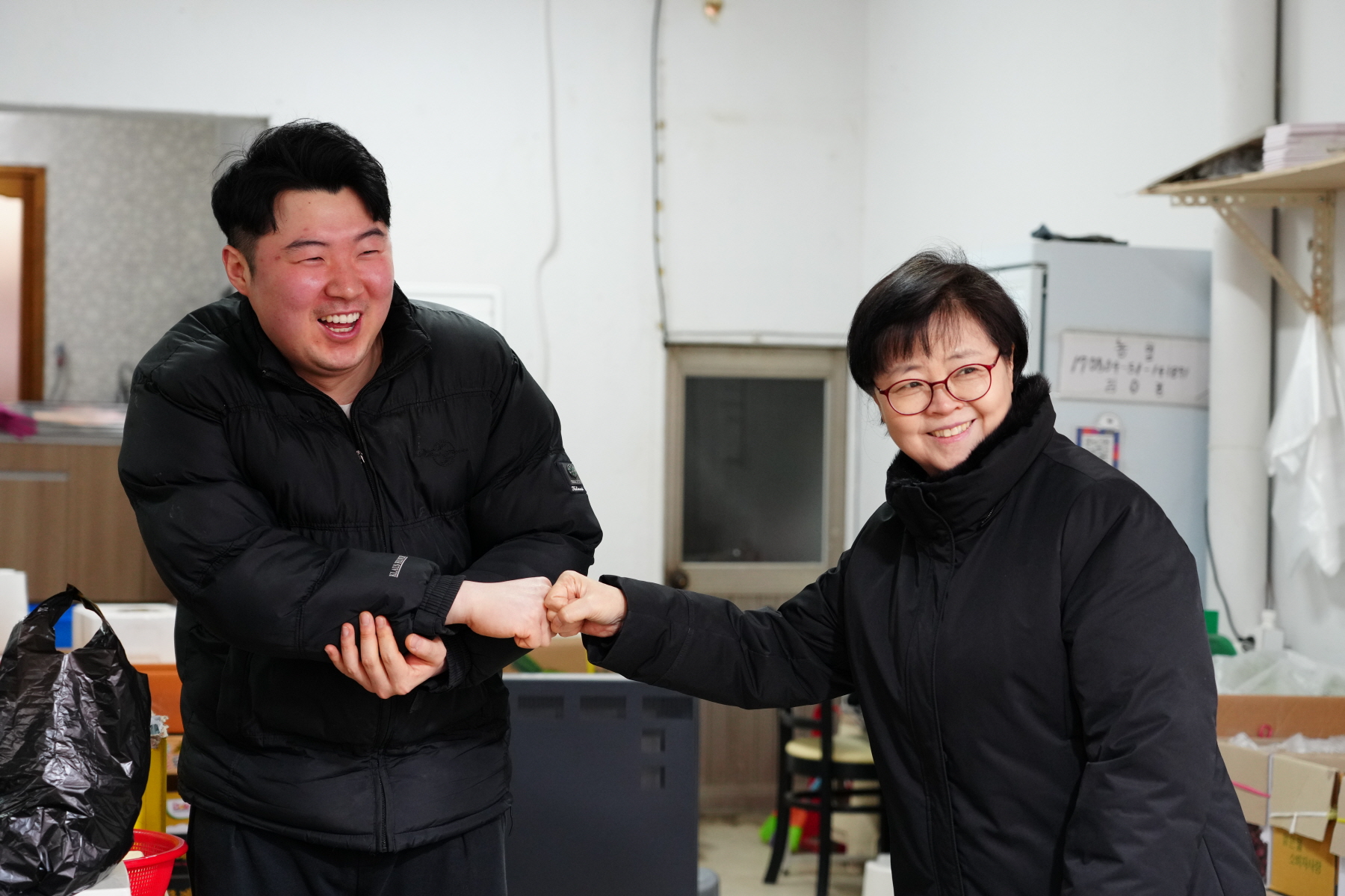 2024년 설 명절 구청장 전통시장 순회 (우이시장, 장미원골목, 어진이골목)
