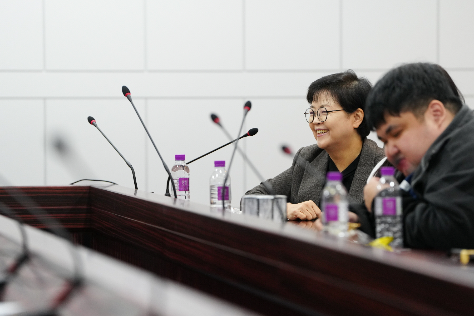 장애인가족지원센터 오순도순미술관 수익금 기부 전달식