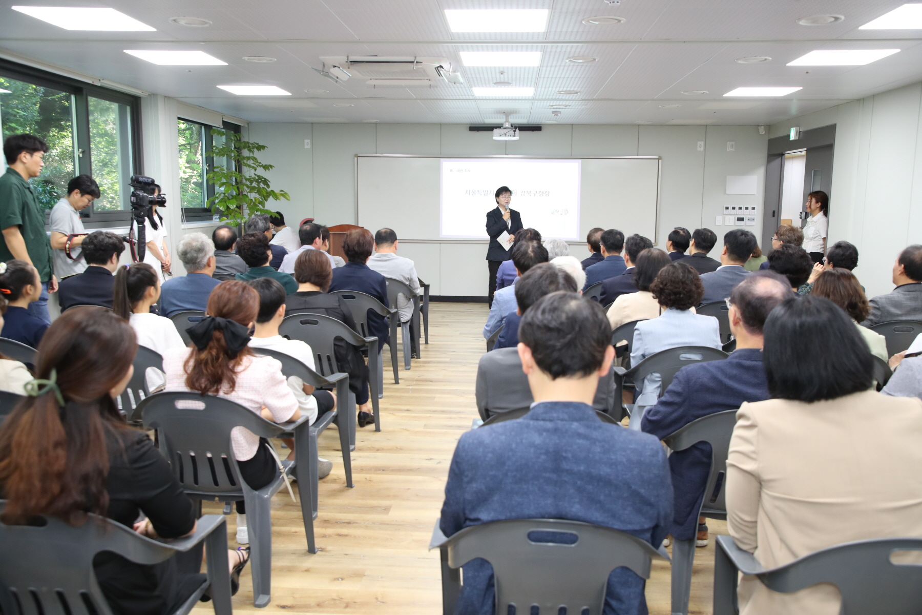 유현초등학교 모듈러 개관 행사