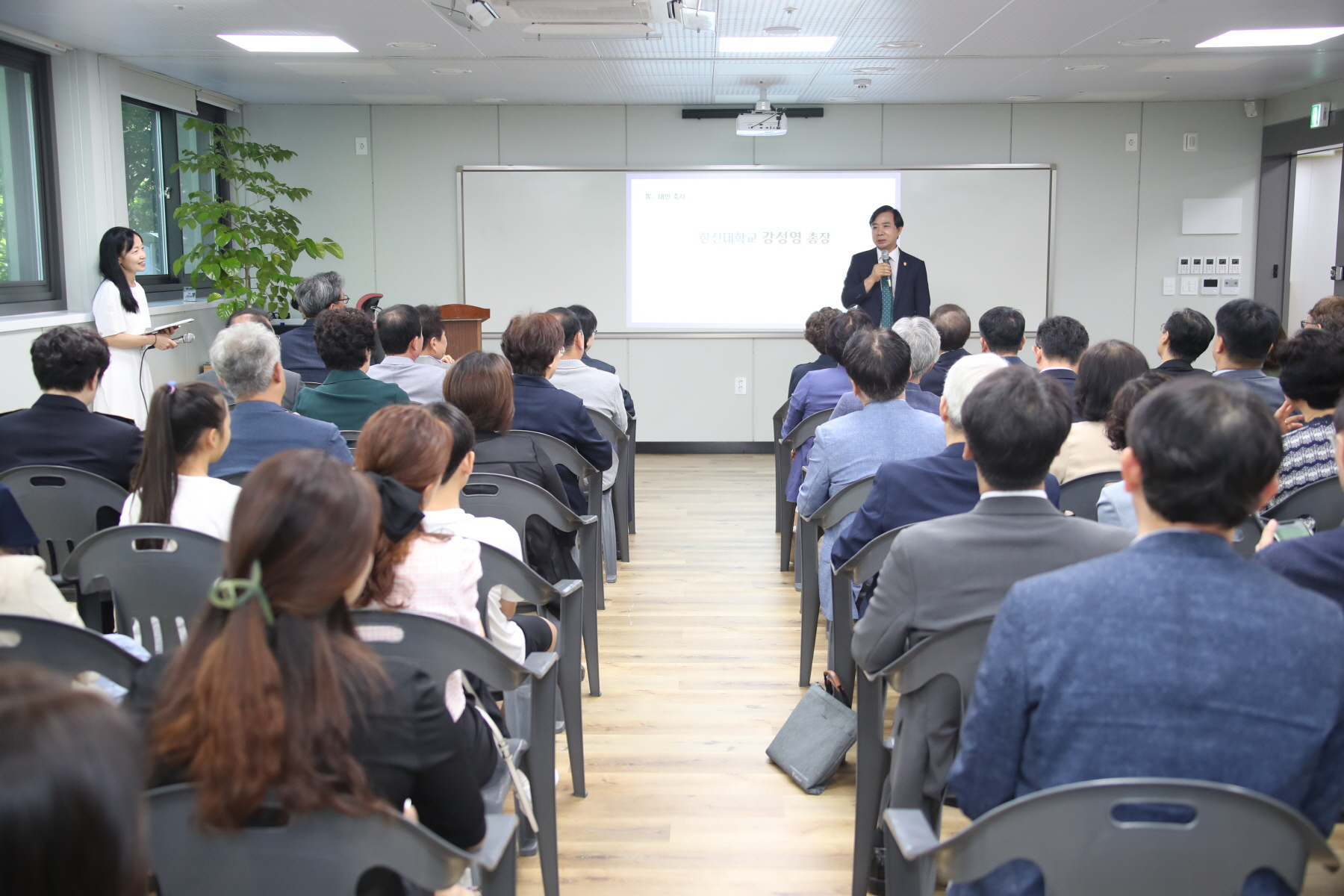 유현초등학교 모듈러 개관 행사