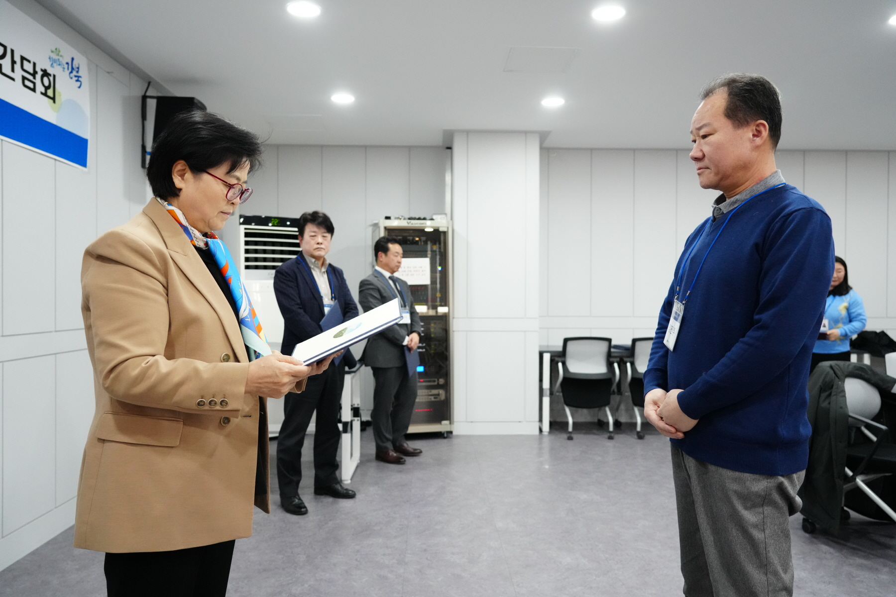 <강북구 건축 법률 상담실> 위촉식 및 간담회