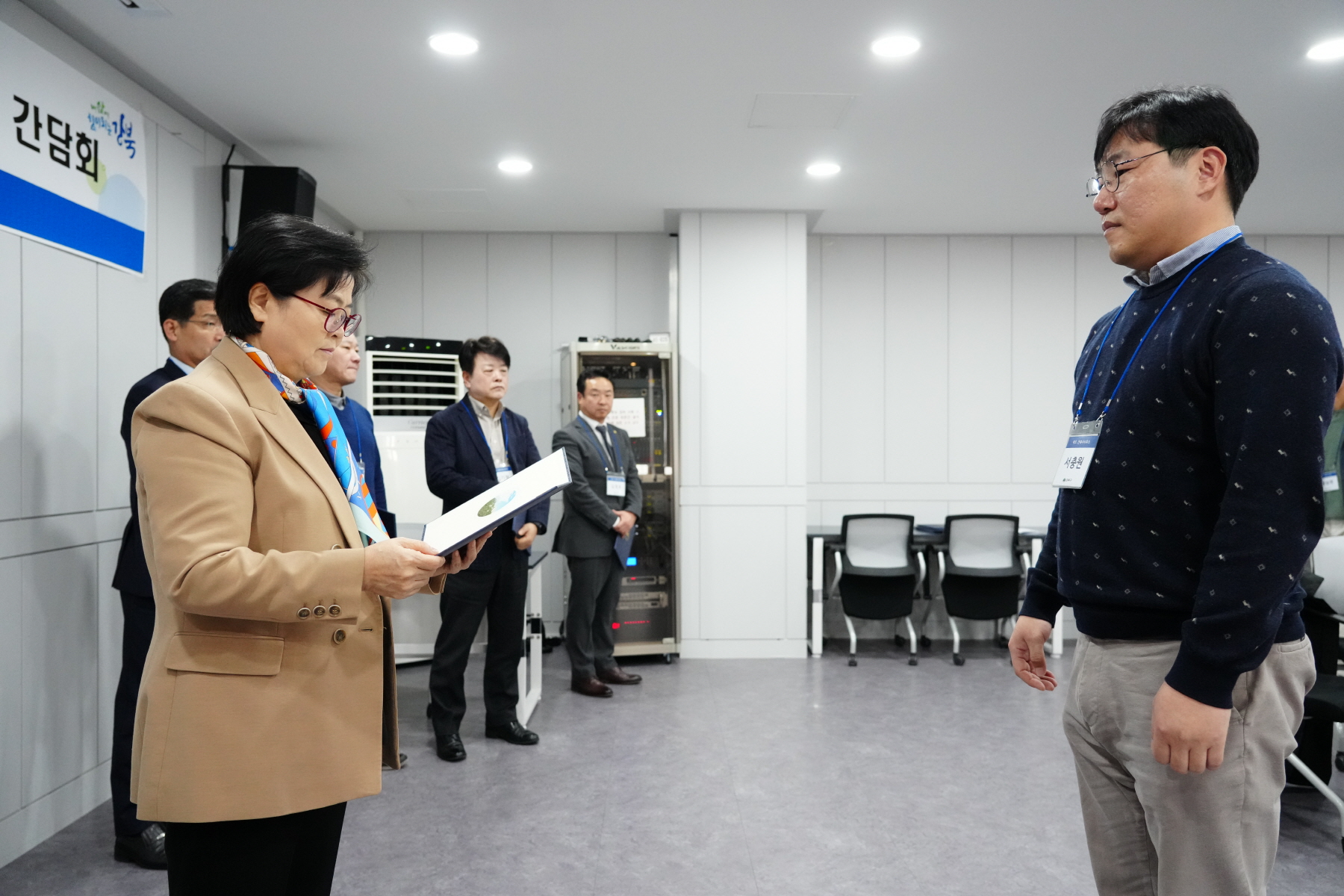 <강북구 건축 법률 상담실> 위촉식 및 간담회