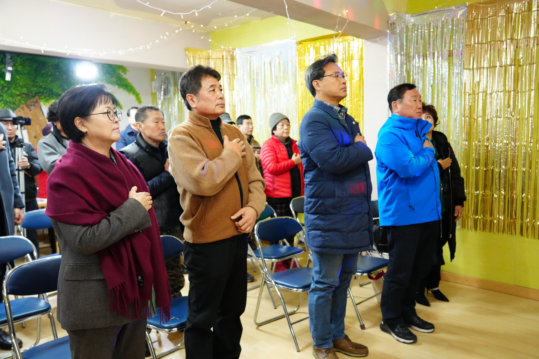 수유 재래시장 상인회 송년회