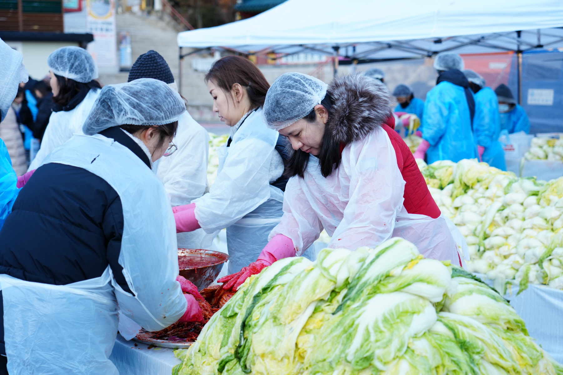 도선사 자비나눔 김장 대축제