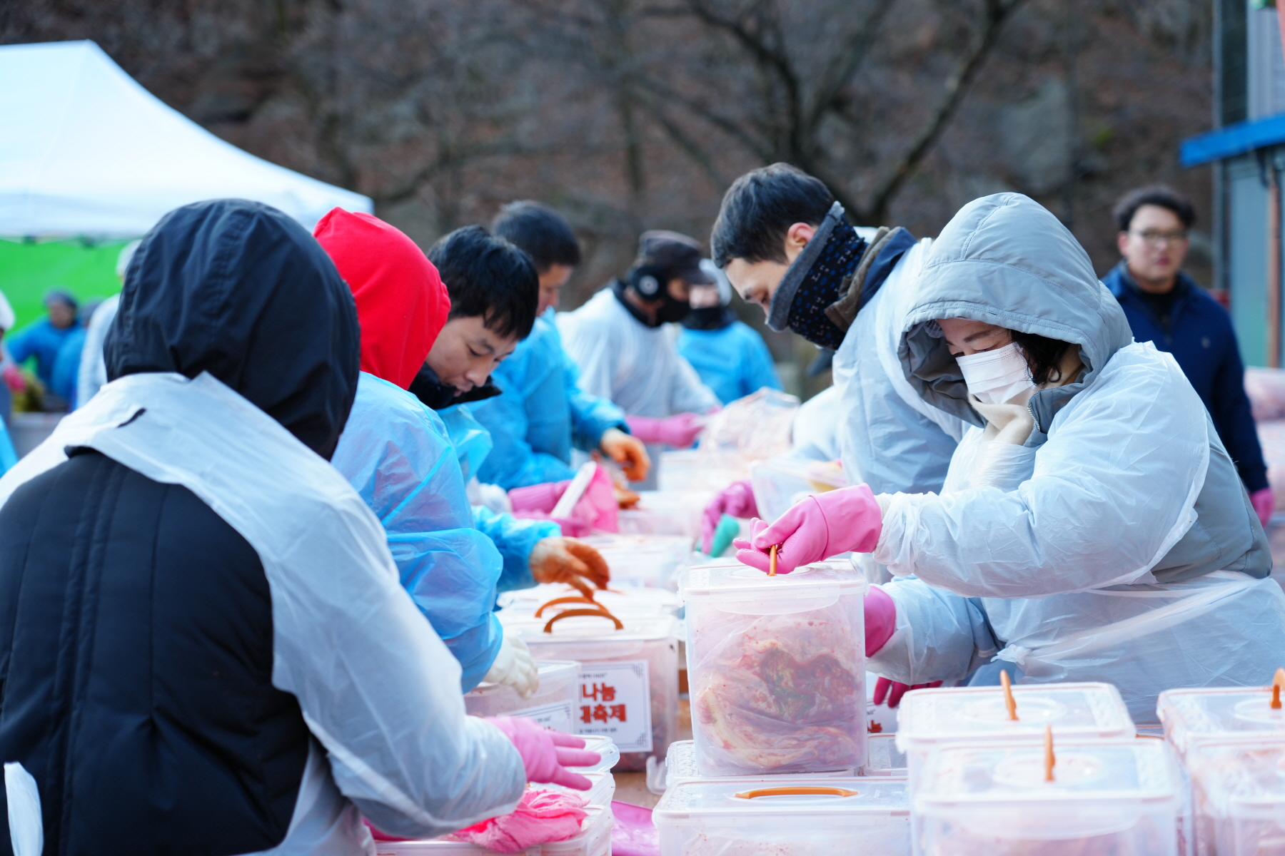 도선사 자비나눔 김장 대축제