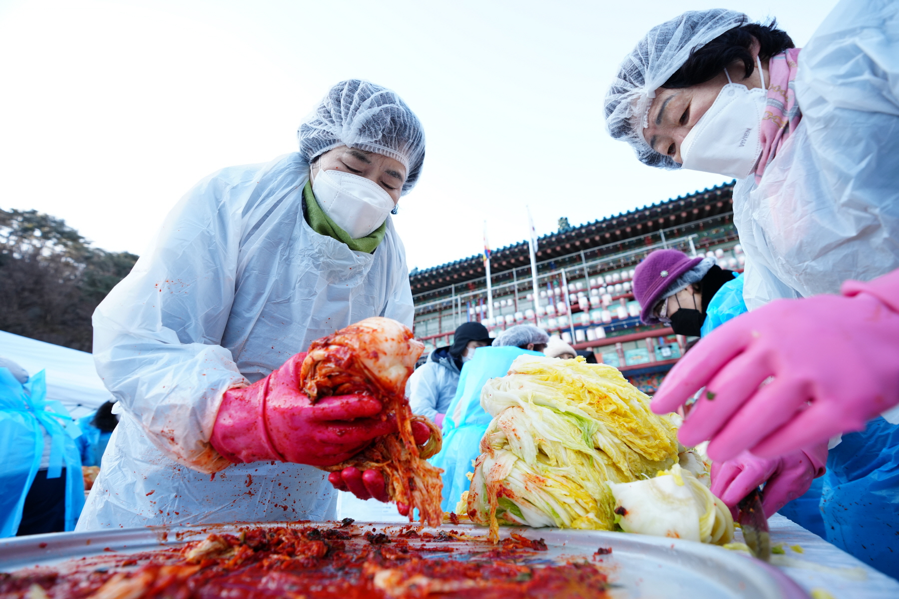 도선사 자비나눔 김장 대축제
