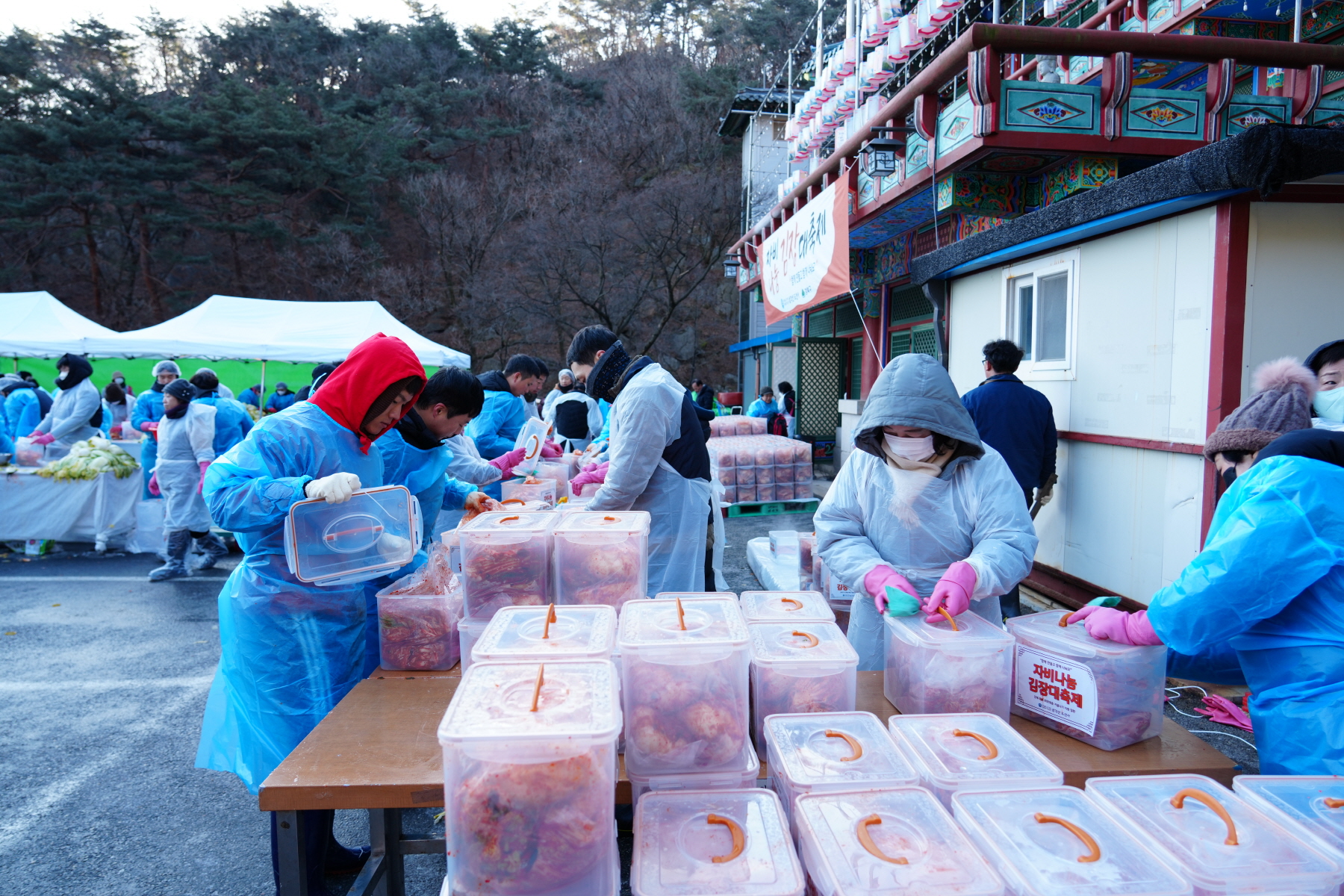 도선사 자비나눔 김장 대축제