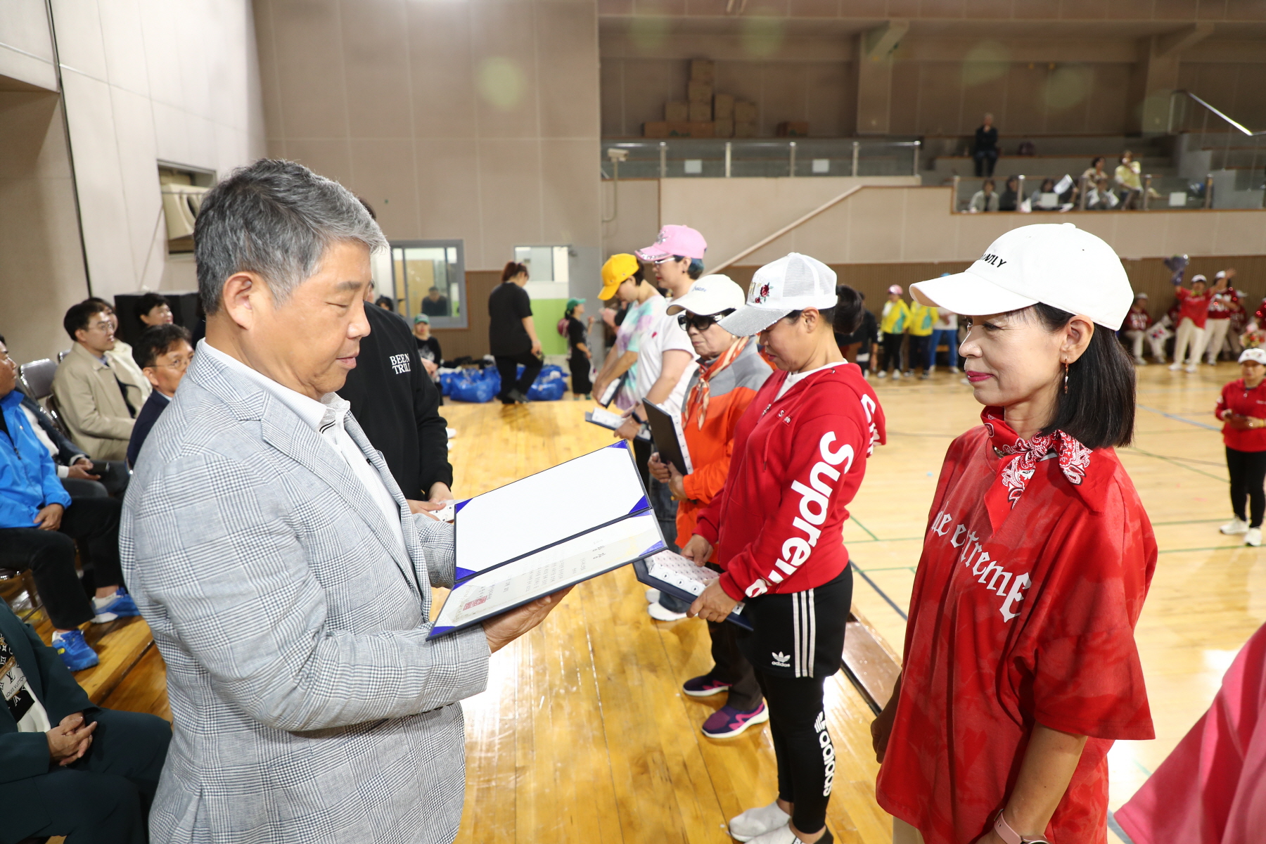 강북구청장기 겸 협회장기 체조대회