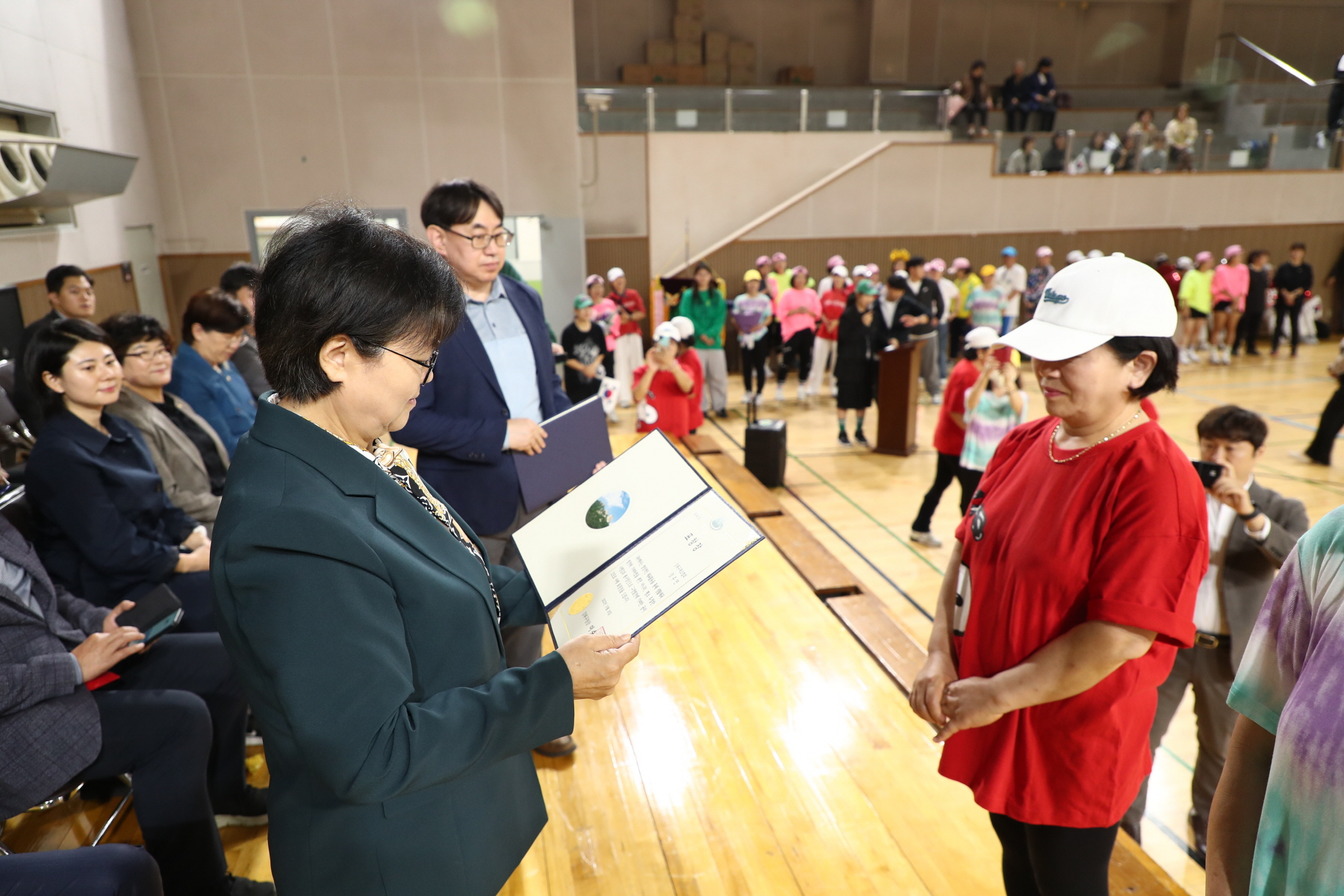 강북구청장기 겸 협회장기 체조대회