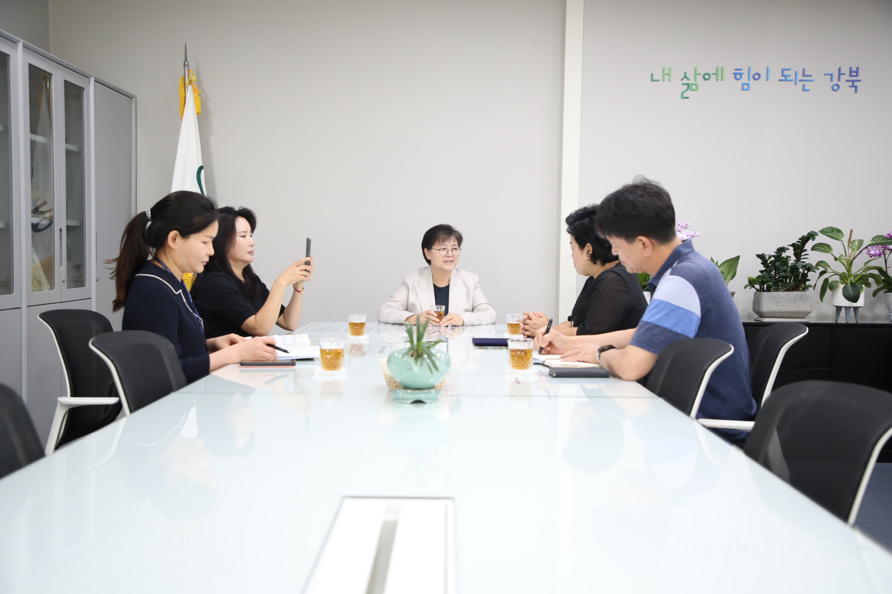 따뜻한 겨울나기 우수기부자 시장표창 수여식