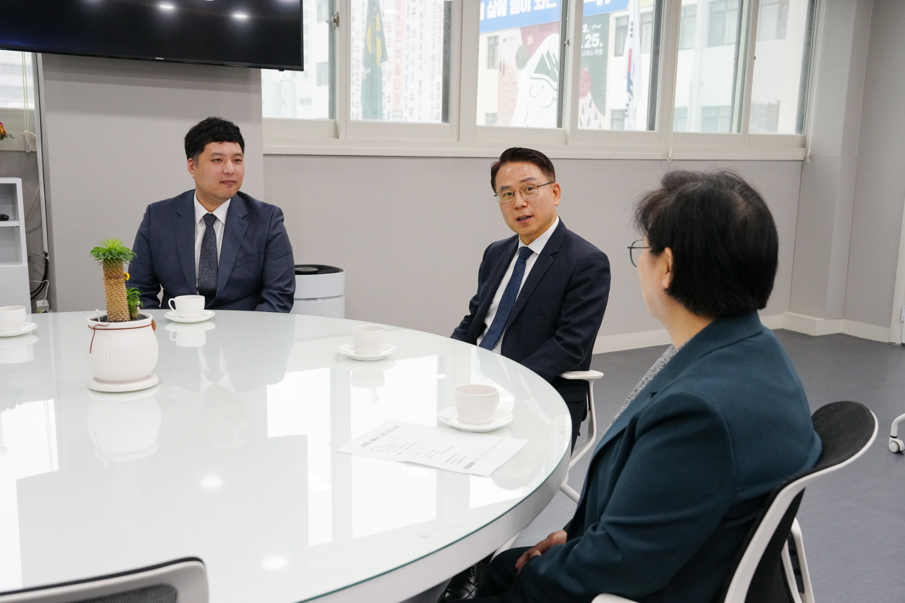 미아교회 기부물품 전달식 