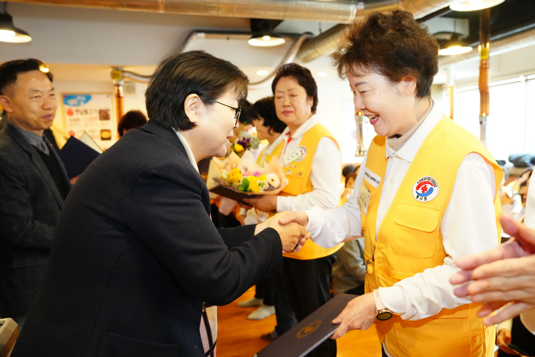 대한적십자사 봉사회 강북지구협의회 송년회