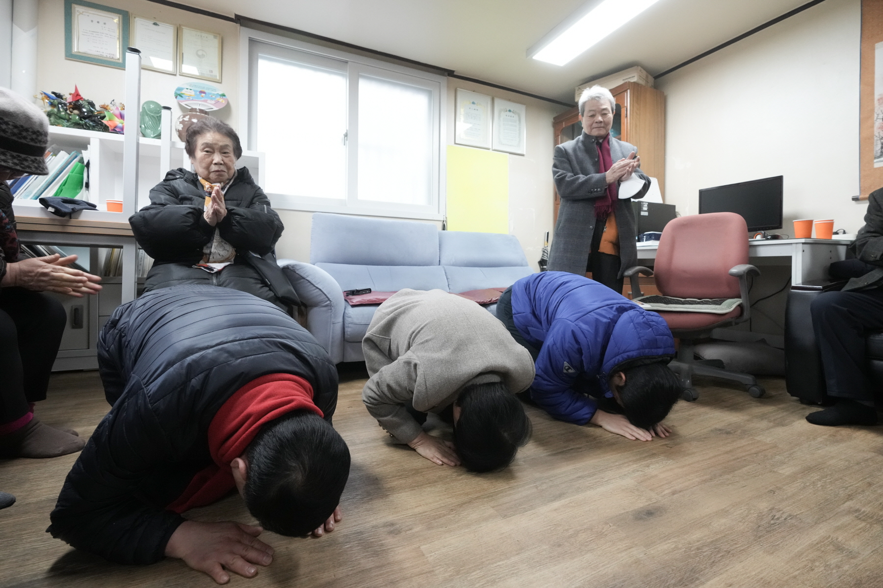 2024년 찾아가는 새해 마을인사 - 삼양동