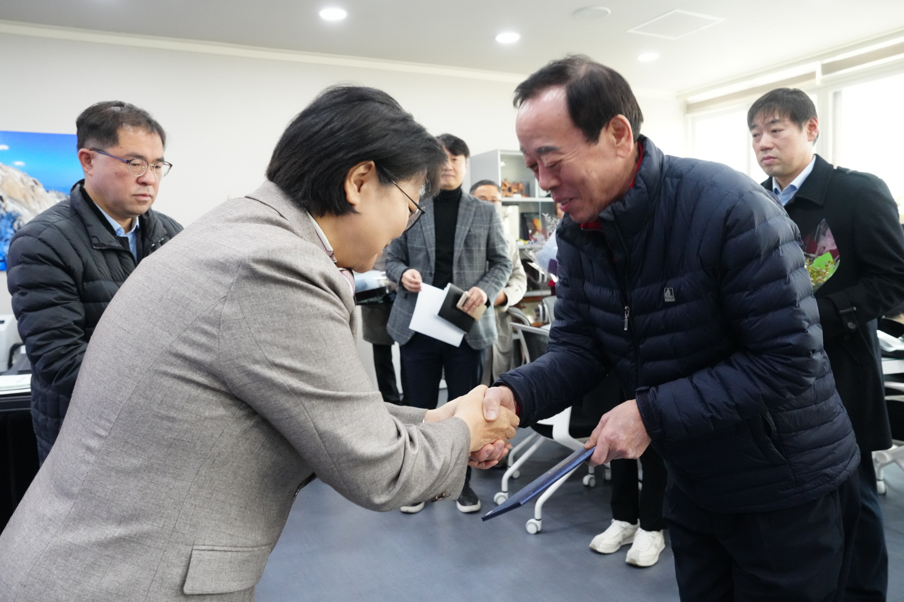 전통시장 활성화 유공자 표창수여식 및 기부금 전달식