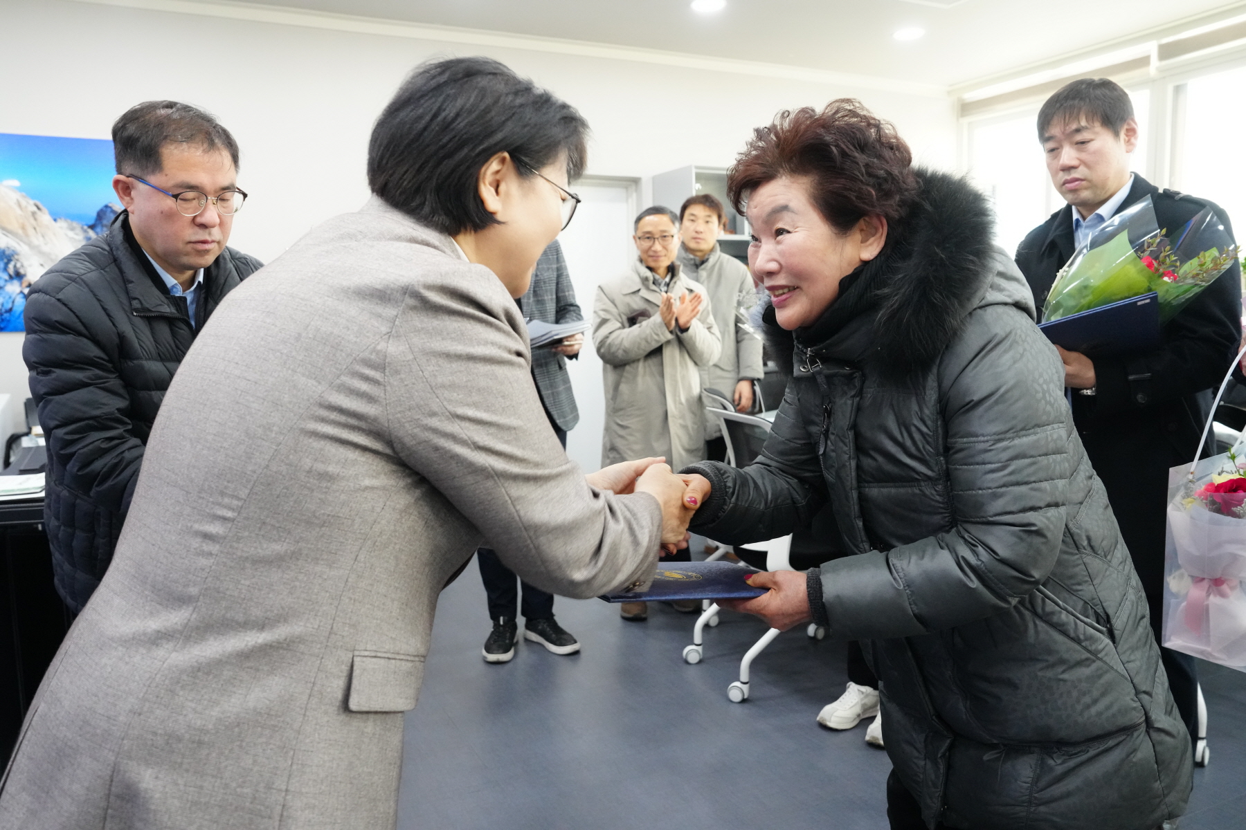 전통시장 활성화 유공자 표창수여식 및 기부금 전달식