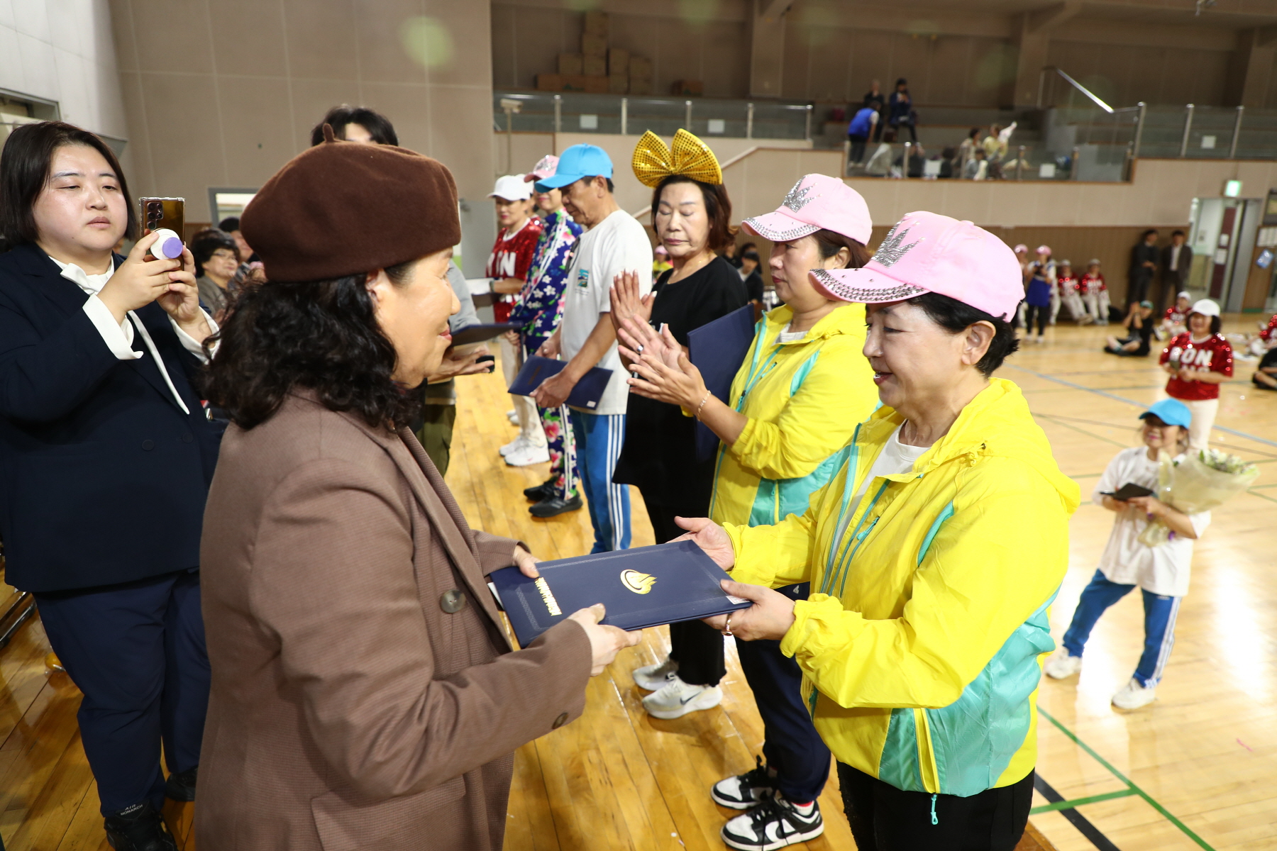 강북구청장기 겸 협회장기 체조대회
