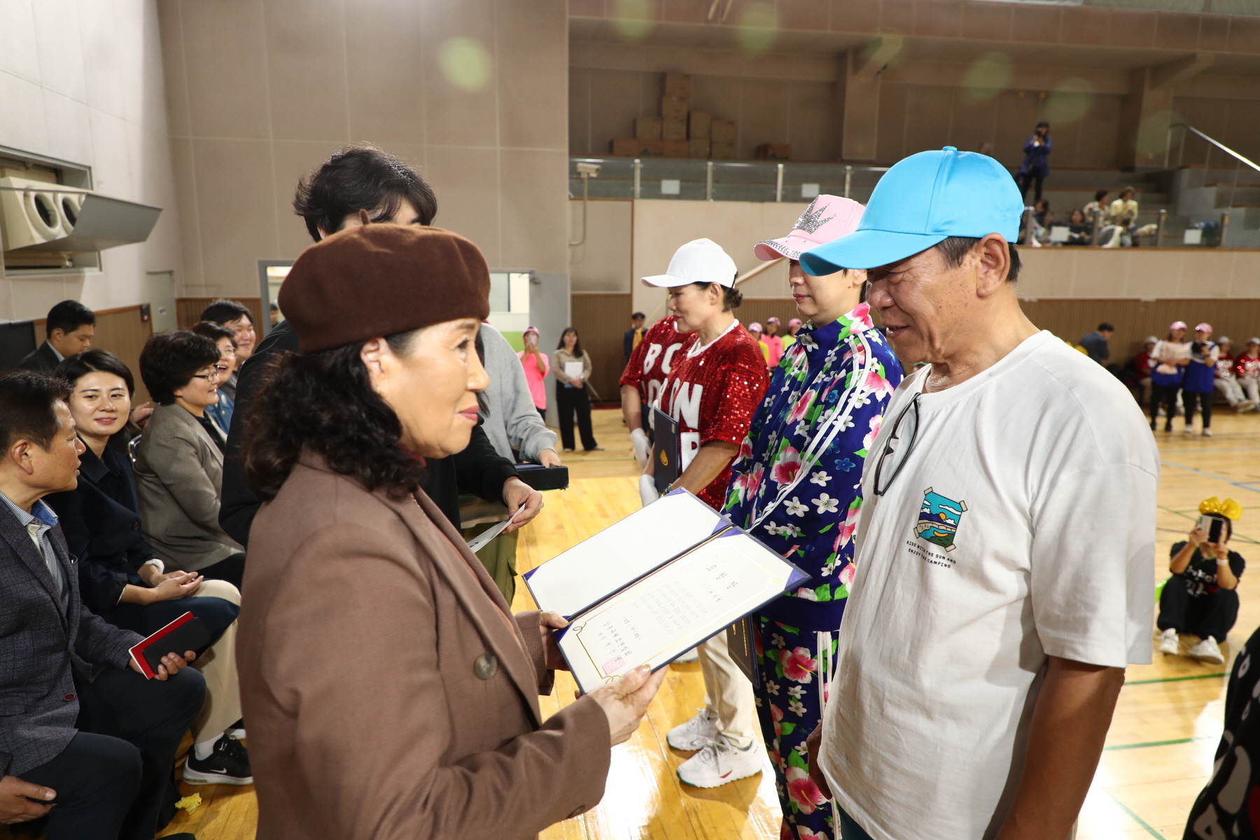 강북구청장기 겸 협회장기 체조대회