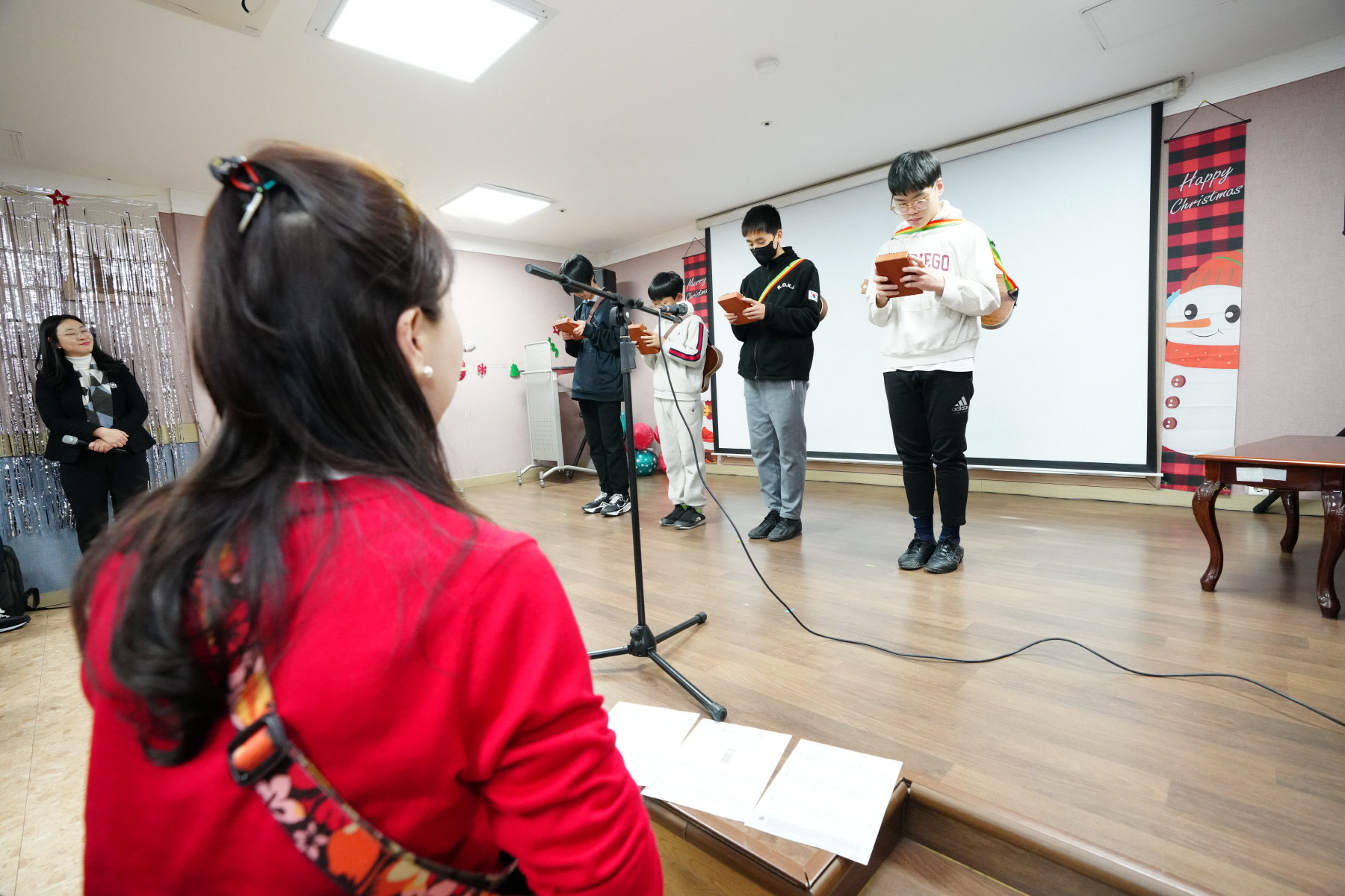 번동 3단지 종합사회 복지관 송년회