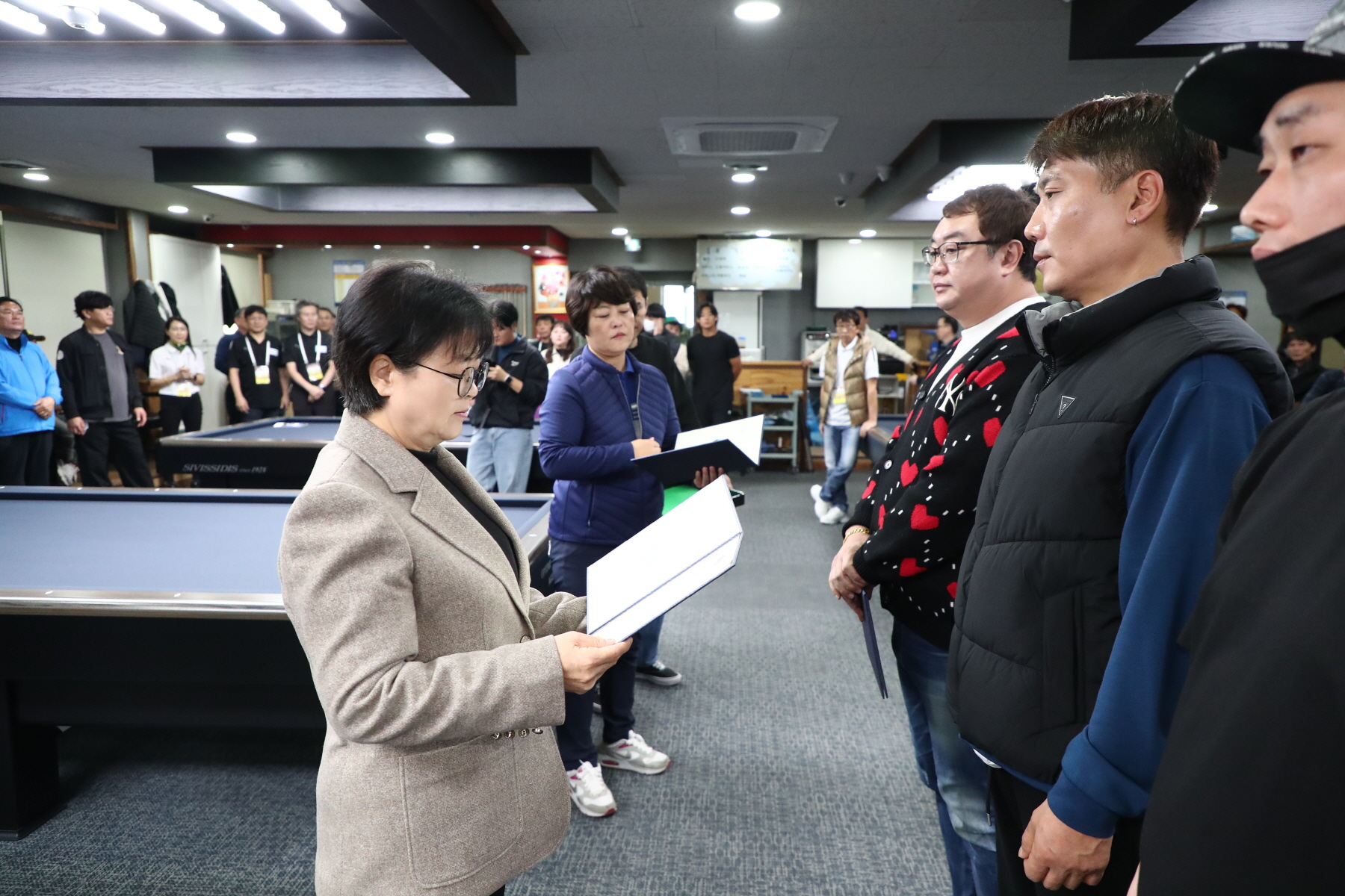 제3회 강북구청장배 겸 연맹회장배 당구대회